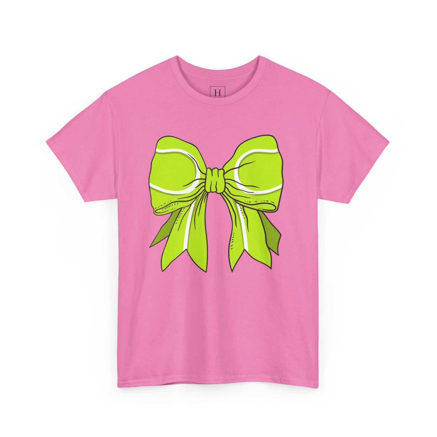Tennis Sport Bow Tee - Unisex Heavy Cotton