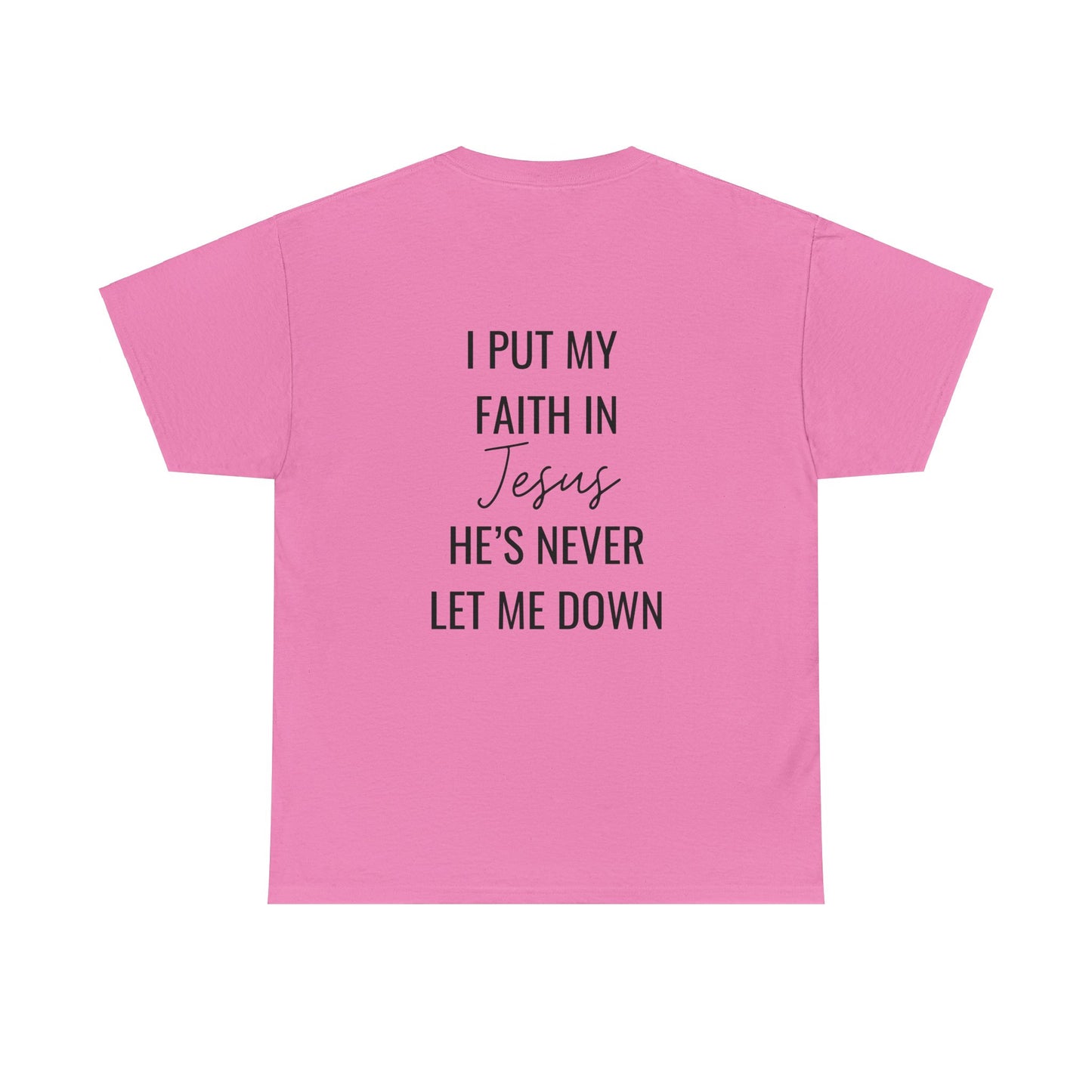 faith in jesus christian shirt
