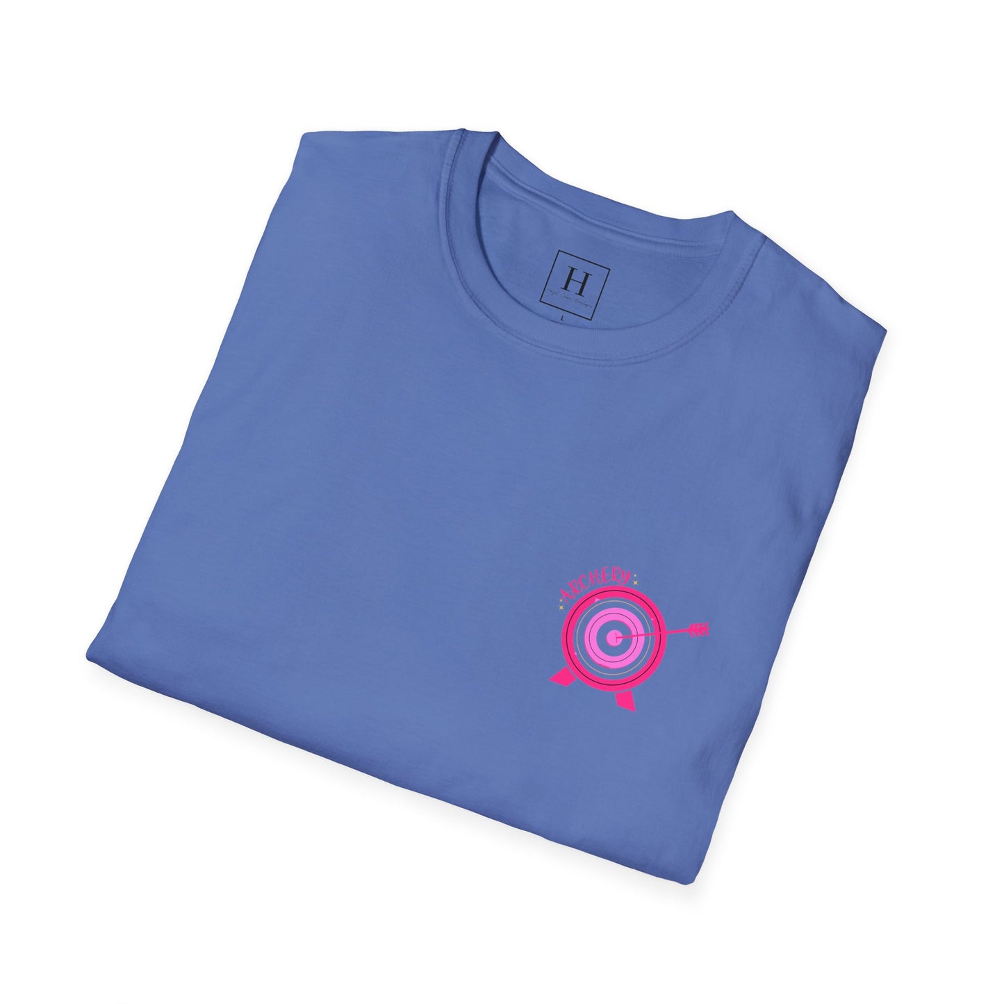 in my archery ERA pink tshirt