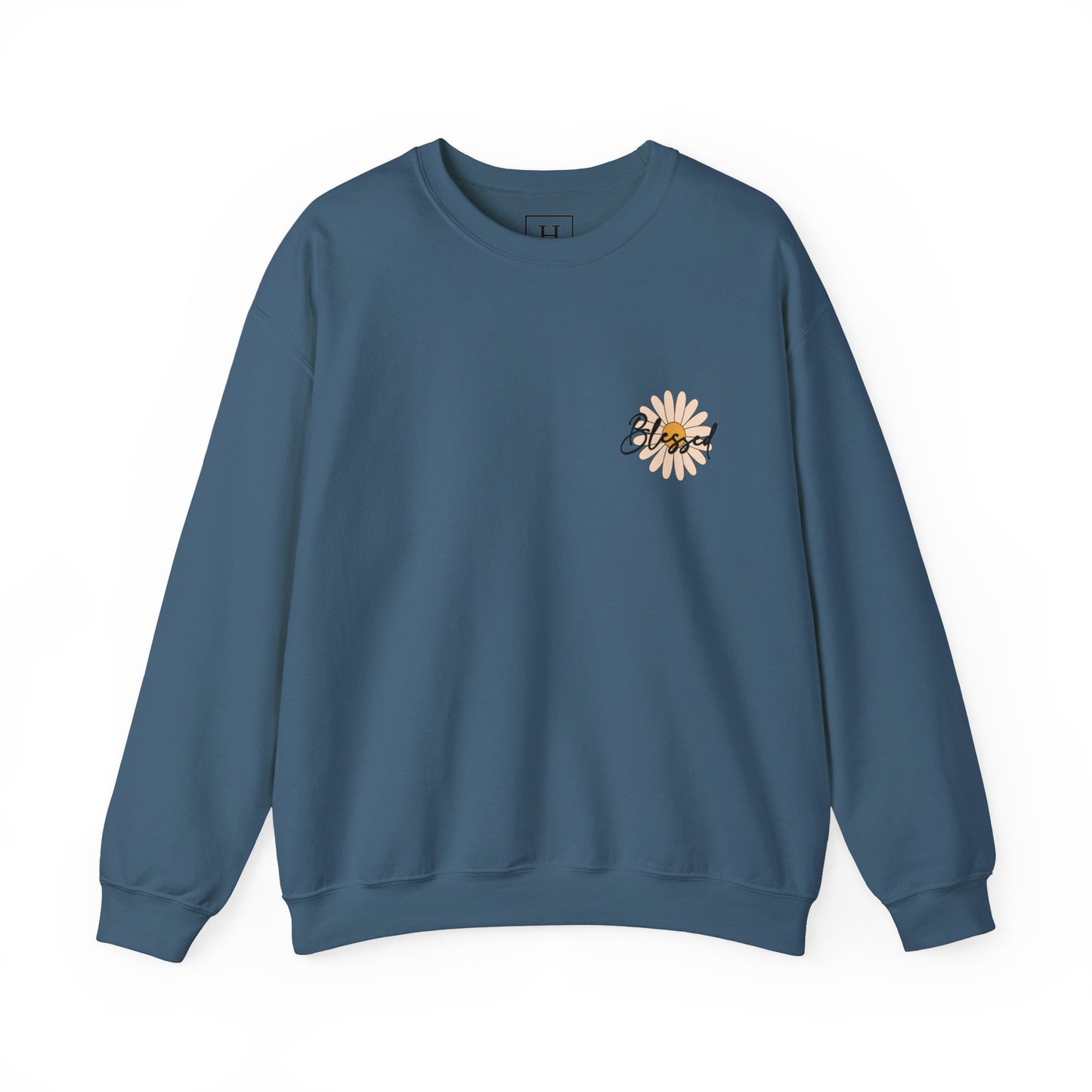 Blessed, Hand Picked By God Christian Sweater (front and back)