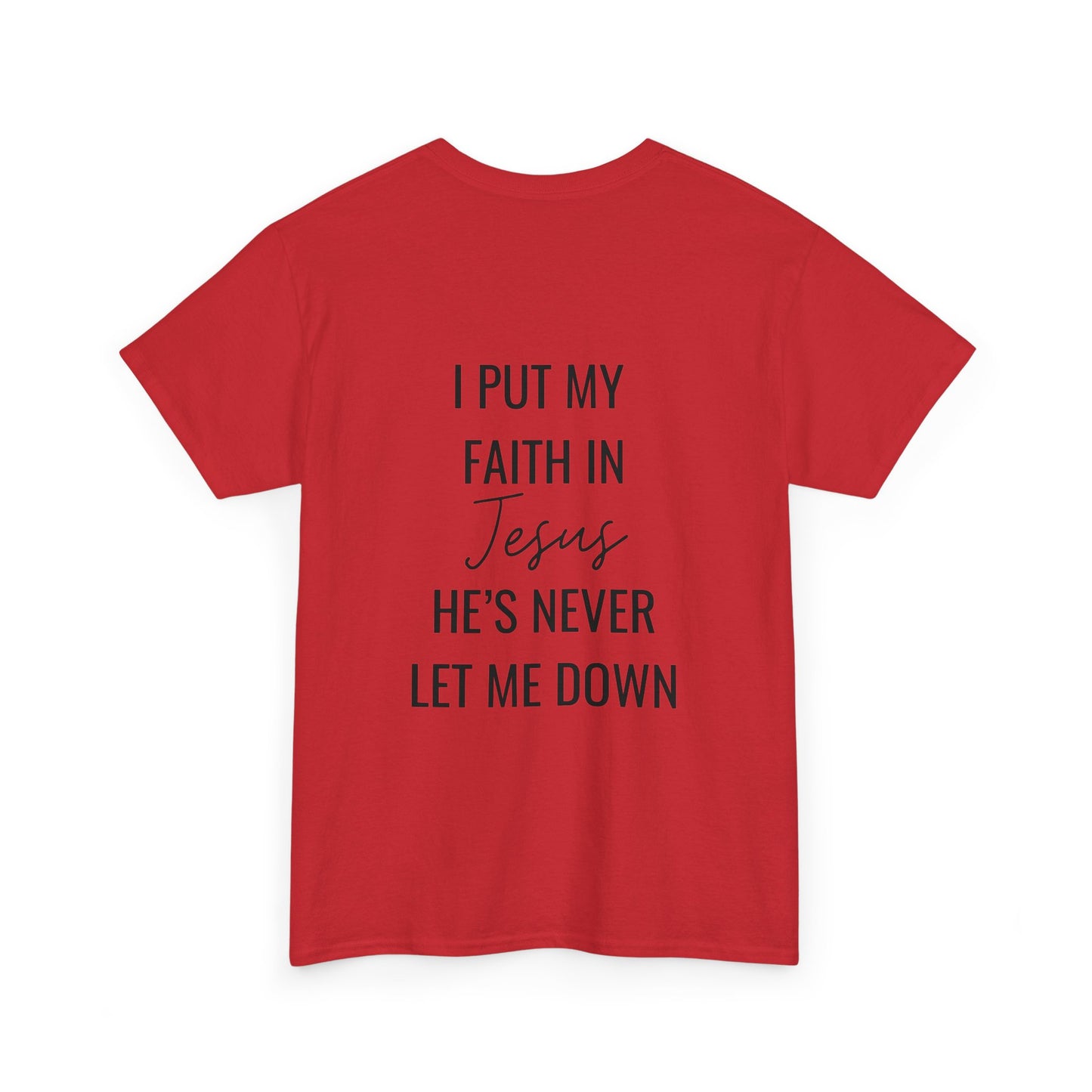 faith in jesus christian shirt