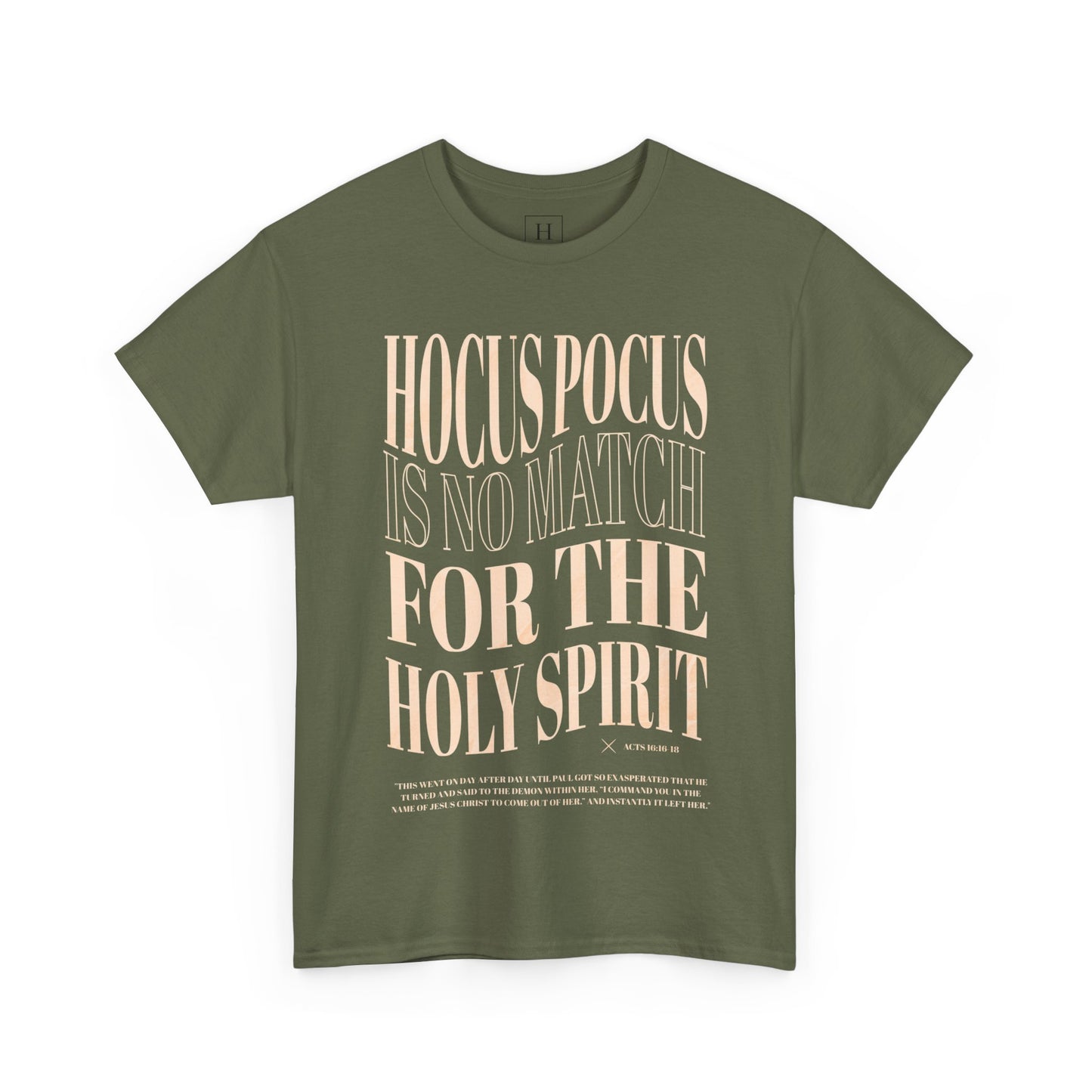 Hocus Pocus Is No Match For The Holy Spirit Tee