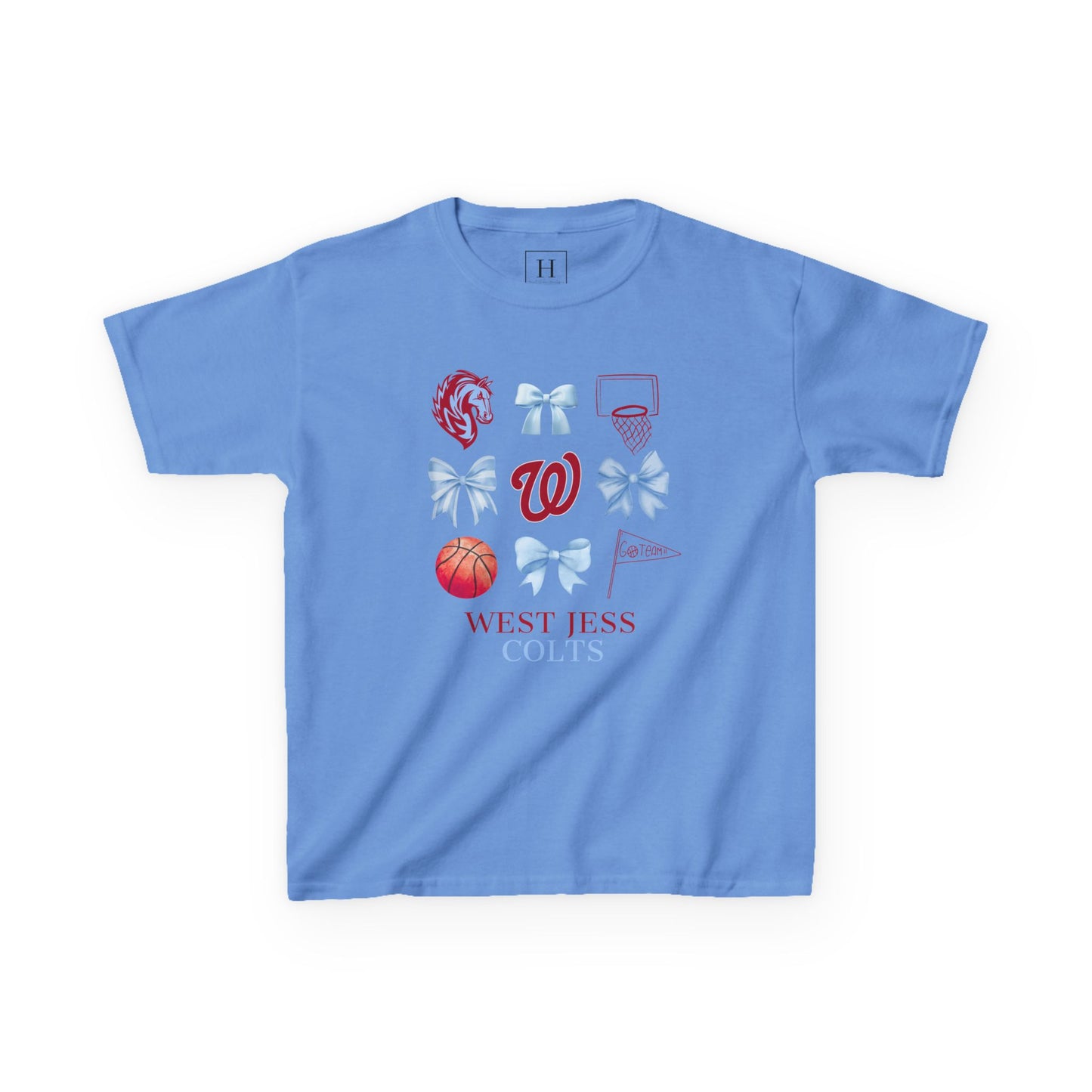 YOUTH --- West Jessamine Basketball Coquette Unisex Tee