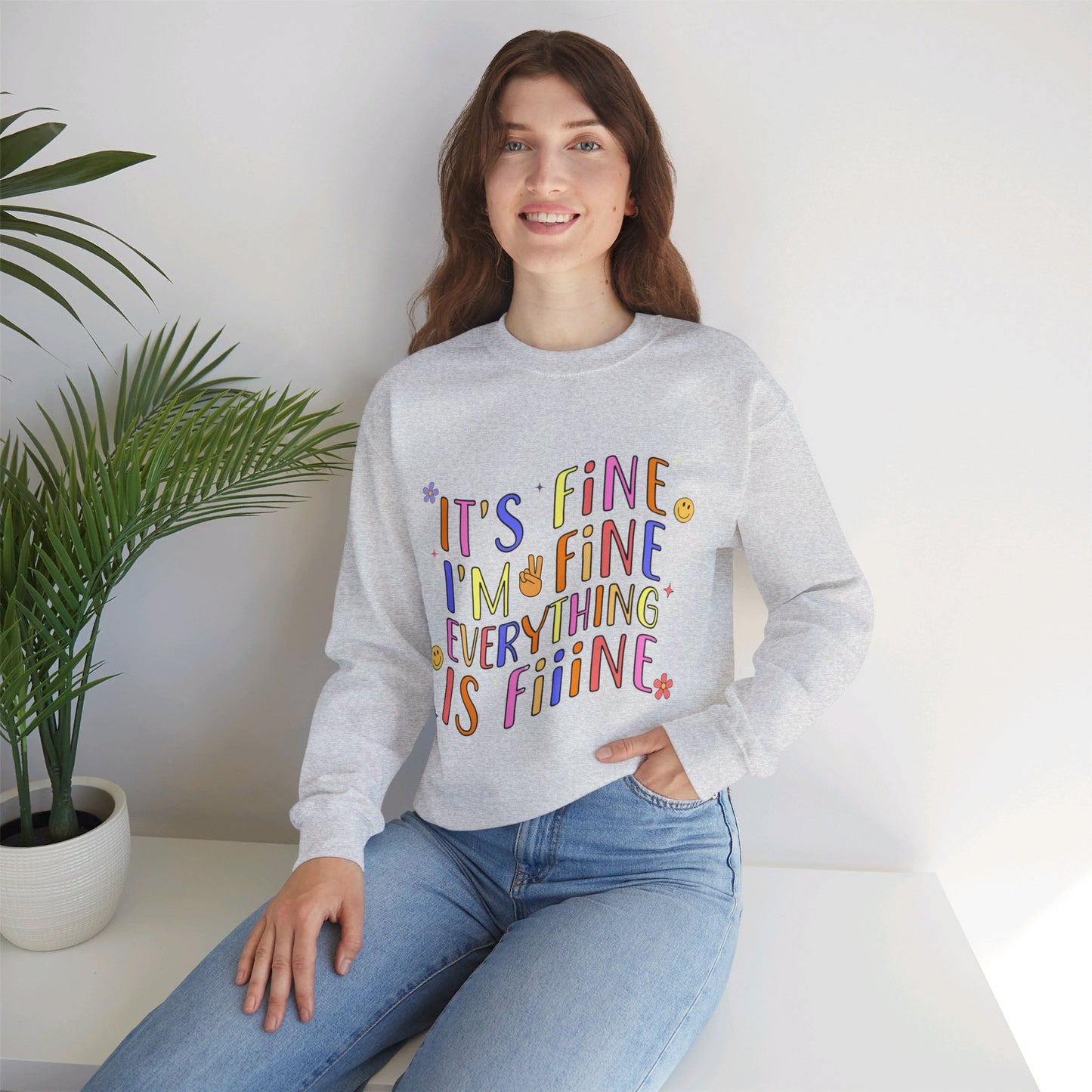 It's Fine, Everything Is Fine Sweater