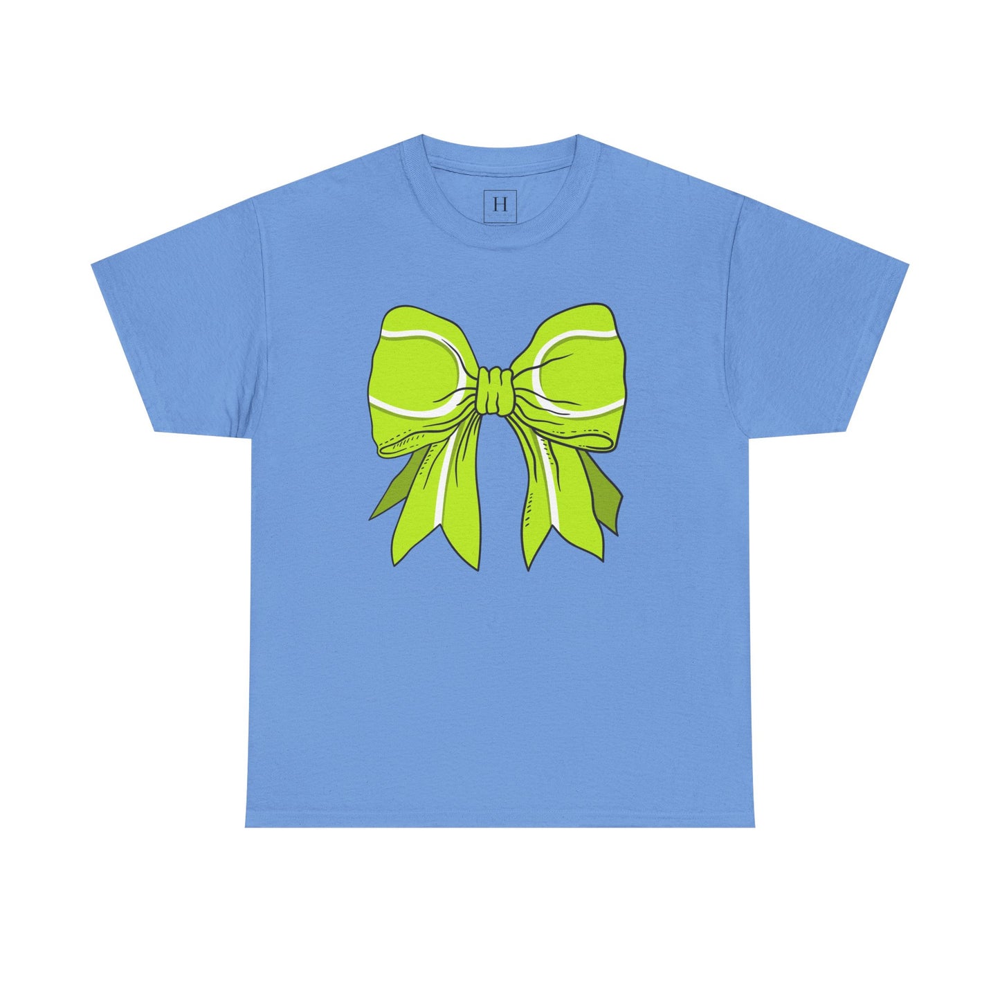 Tennis Sport Bow Tee - Unisex Heavy Cotton