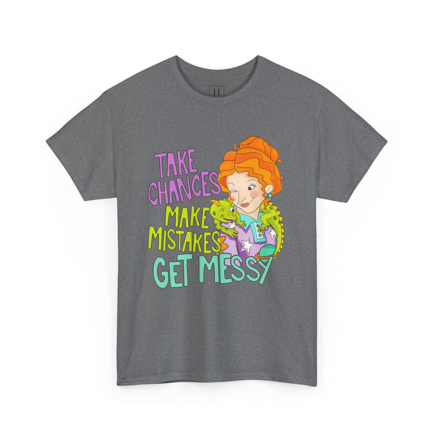 Take Chances Make Mistakes Ms. Frizzle Teacher T-Shirt