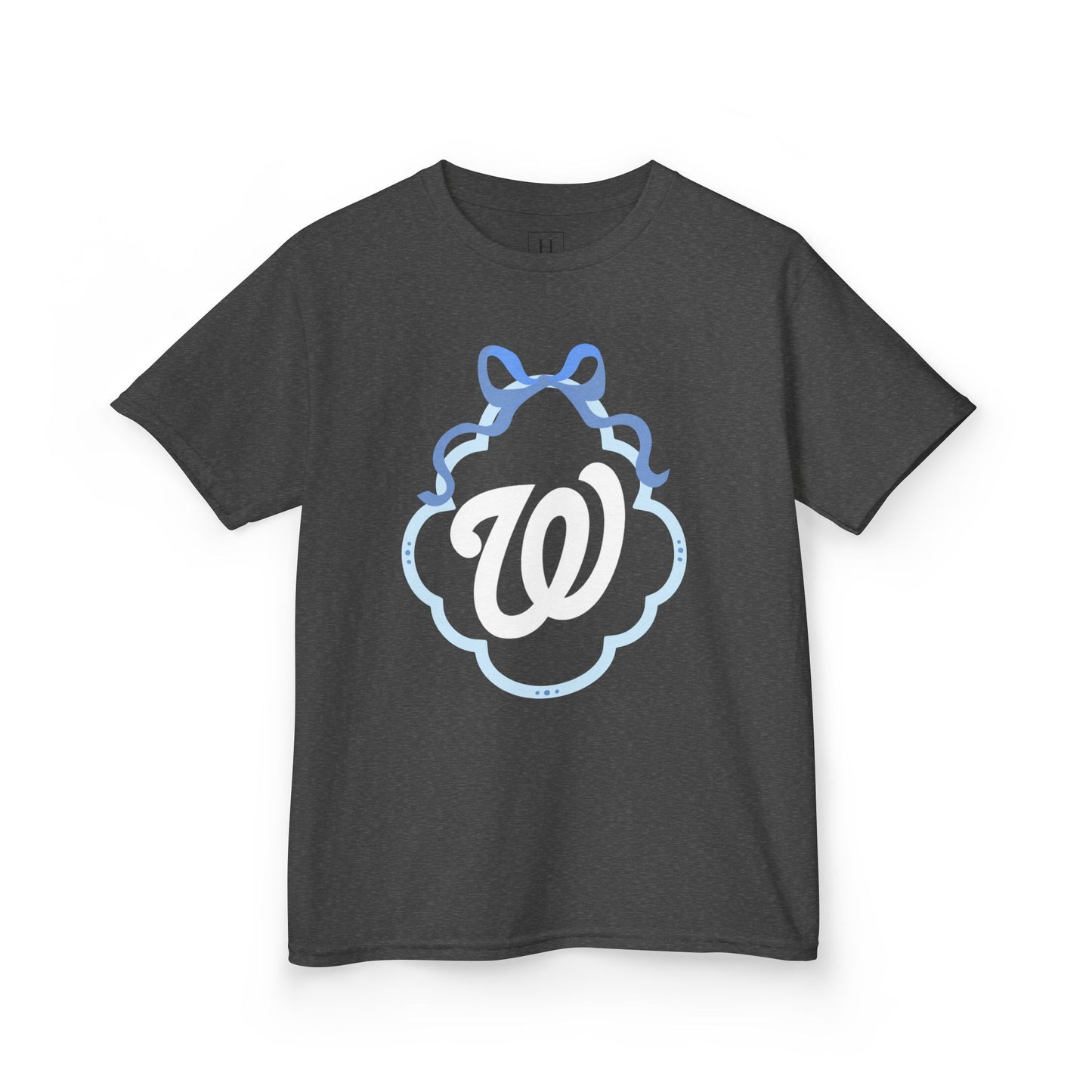 YOUTH - W COQUETTE BLUE BOW & BORDER