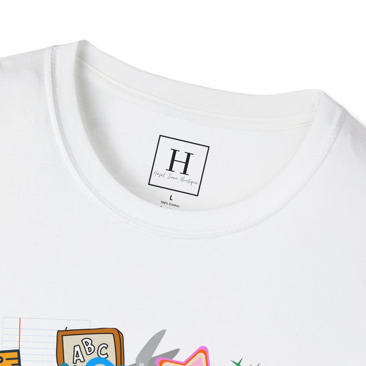 Retro Teacher T-Shirt (Front Only)