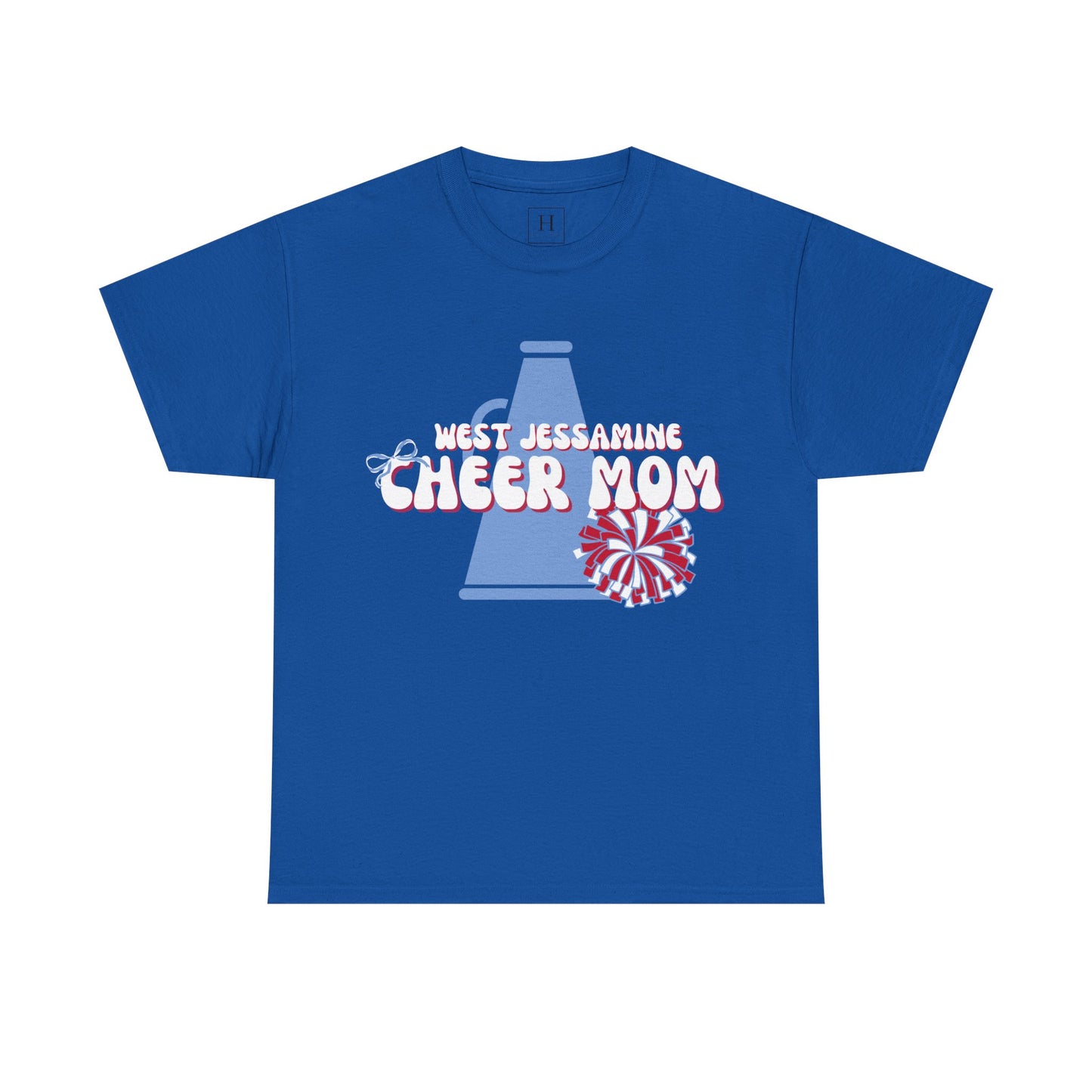West Jessamine Cheer Mom Megaphone & Pom - Unisex Shirt