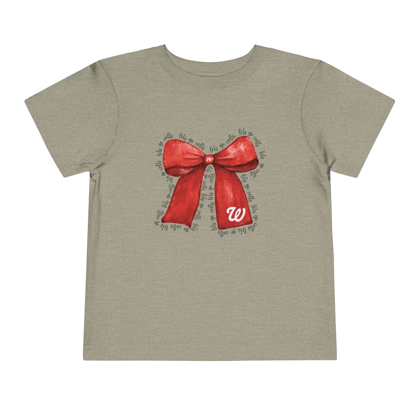 Toddler; West Jessamine Coquette Bow; Let's Go Colts - Unisex T-shirt