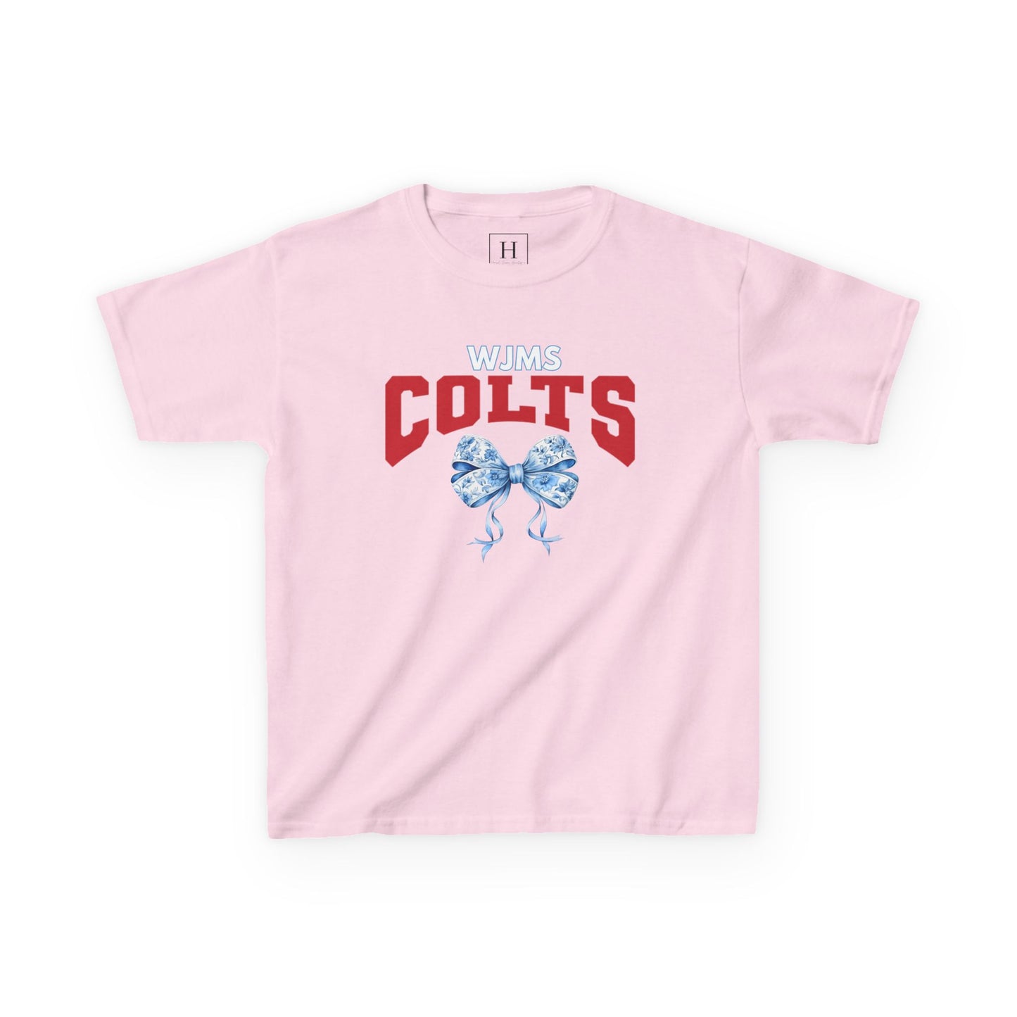YOUTH - WJMS COLTS Coquette Bow Tee
