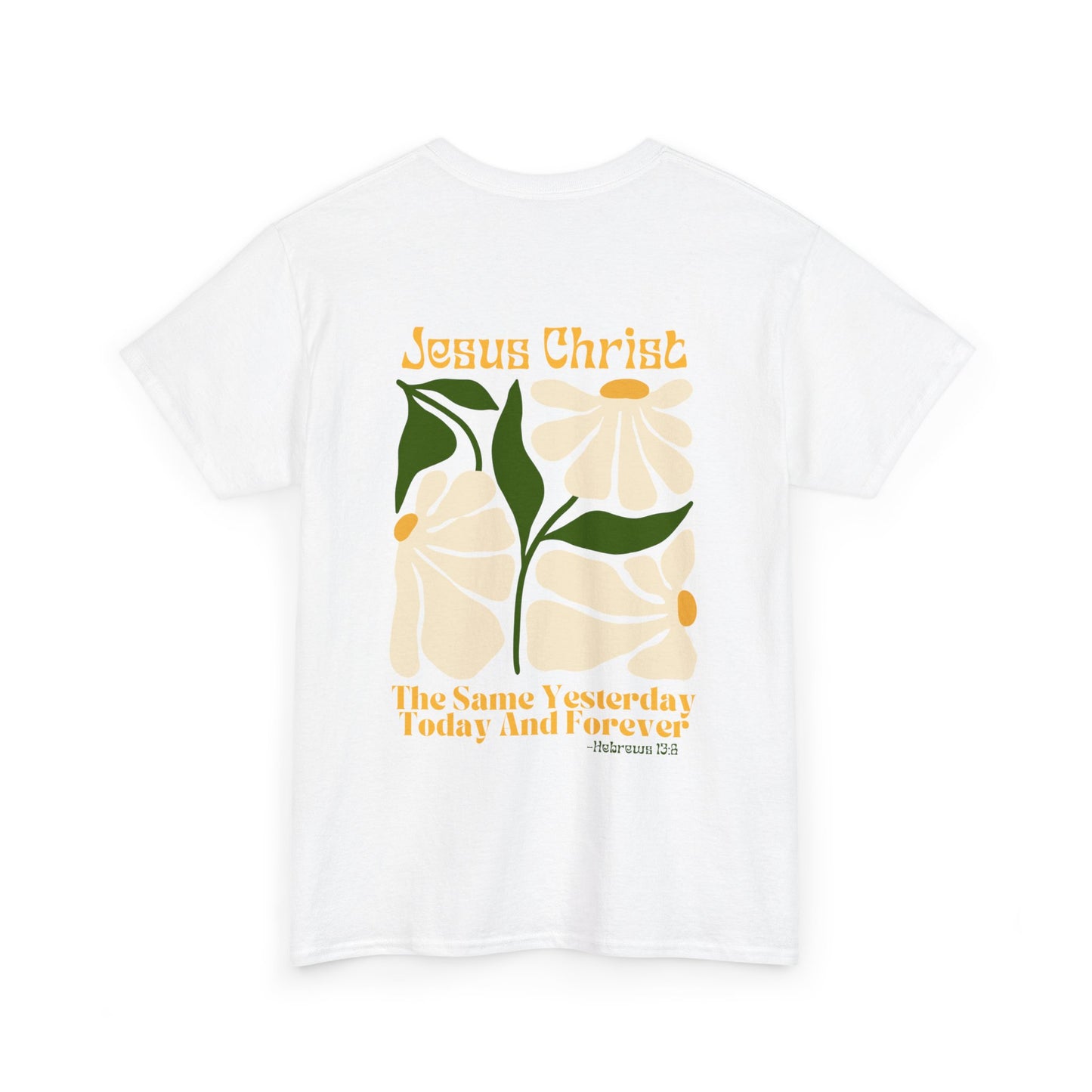 Jesus Never Changes Christian Short Sleeve Tee