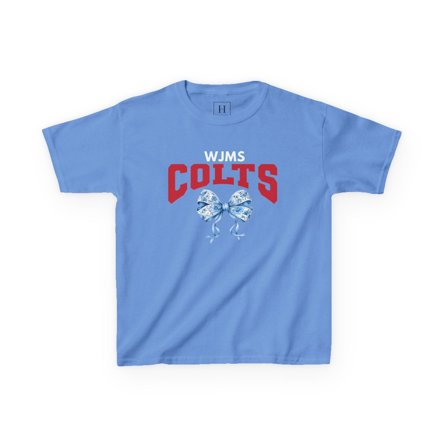 YOUTH - WJMS COLTS Coquette Bow Tee