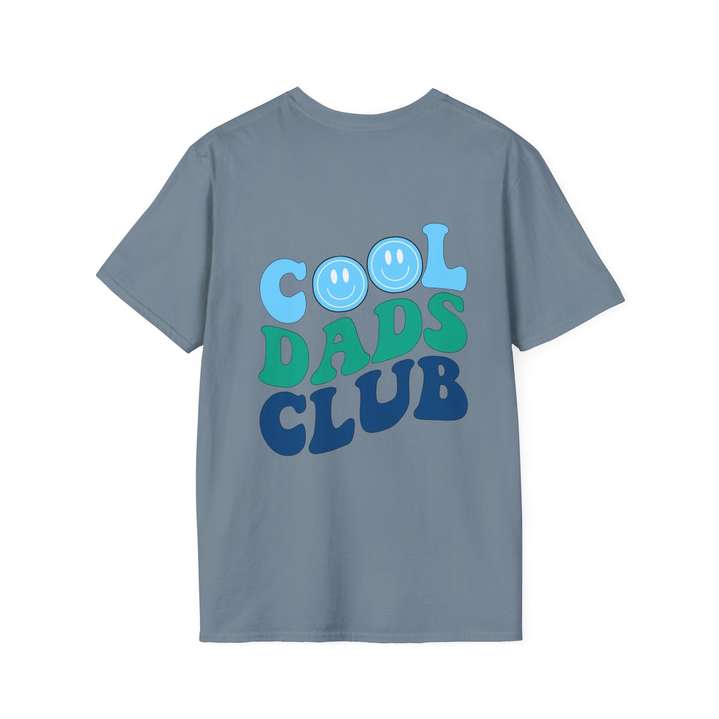 Cool Dads Club T-Shirt (front and back)