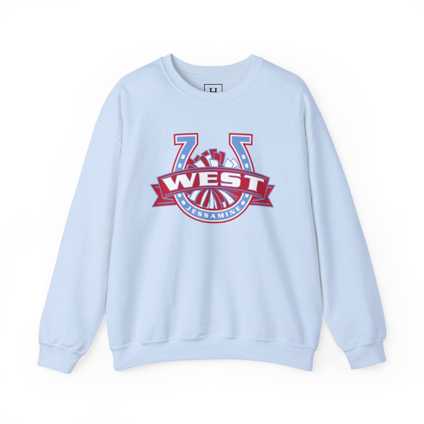 West Jessamine Horseshoe Logo w/ Pom Sweatshirt