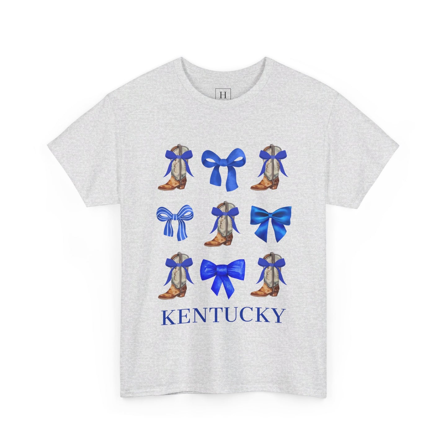 Kentucky Wildcats Coquette Bow and Cowgirl Boots Shirt