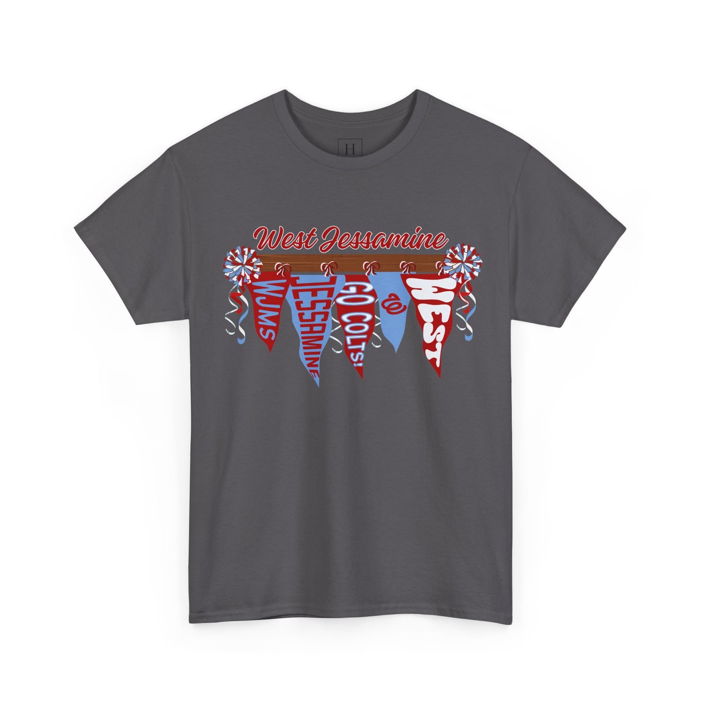 WJMS : West Jessamine Pennant Flags - Unisex Shirt
