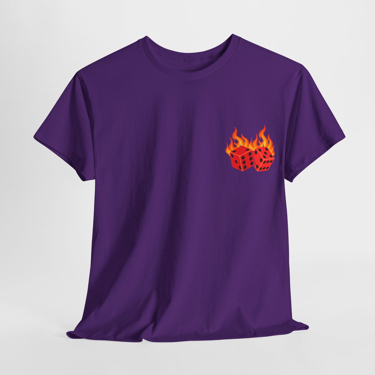 NO LUCK JUST JESUS DICE CHRISTIAN SHIRT (Front and Back)