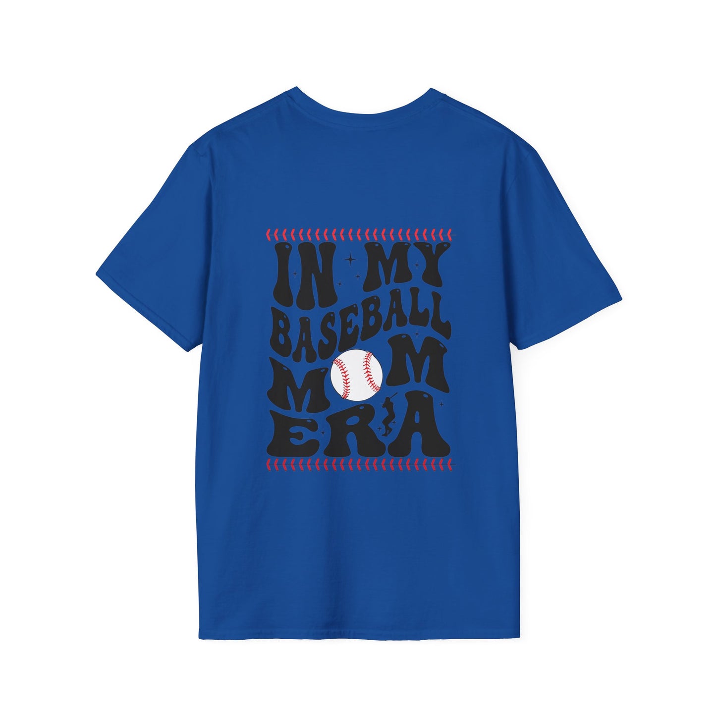 In my baseball mom era front and back Jersey Short Sleeve Tee