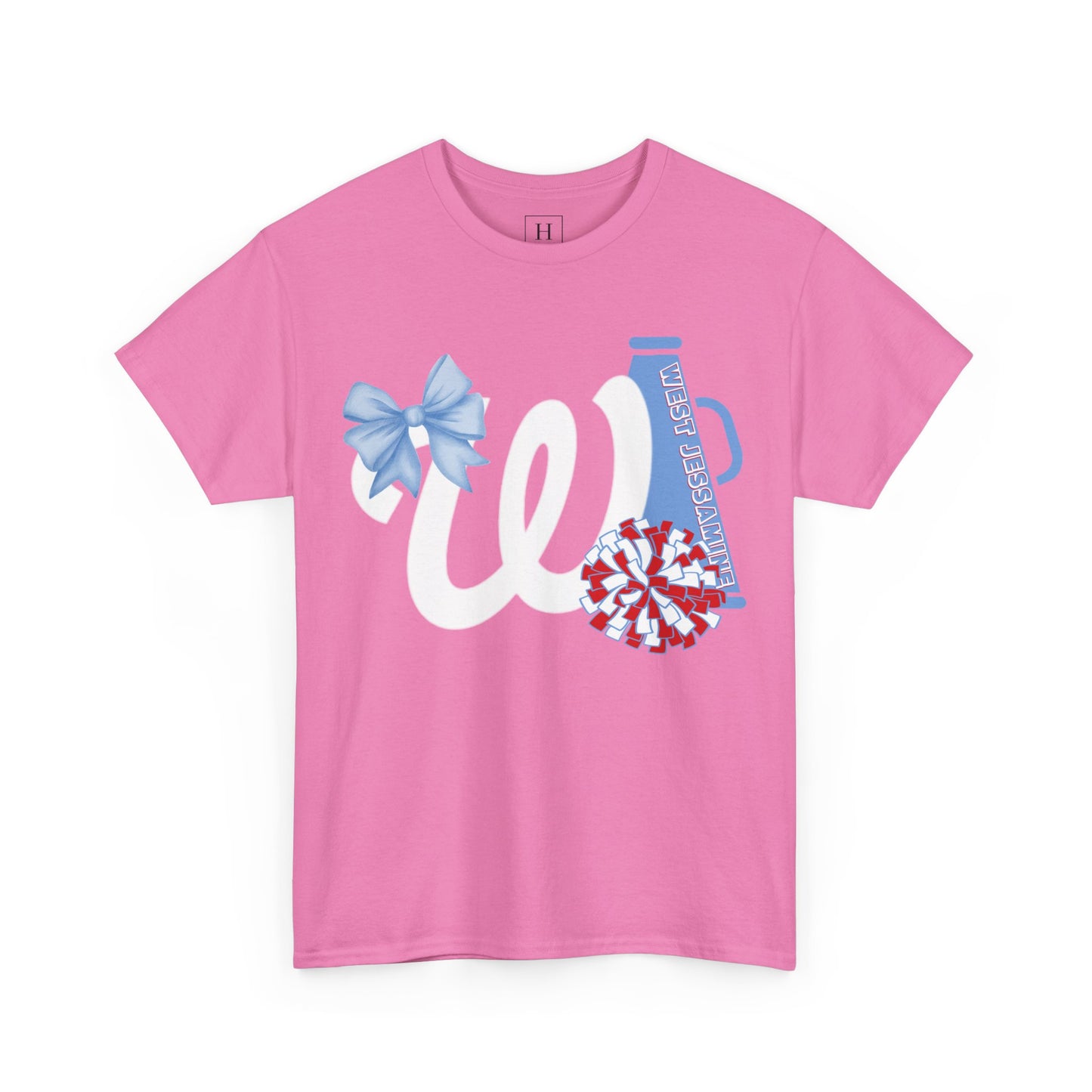 West Jessamine Cheer Bow & Poms - Unisex Shirt