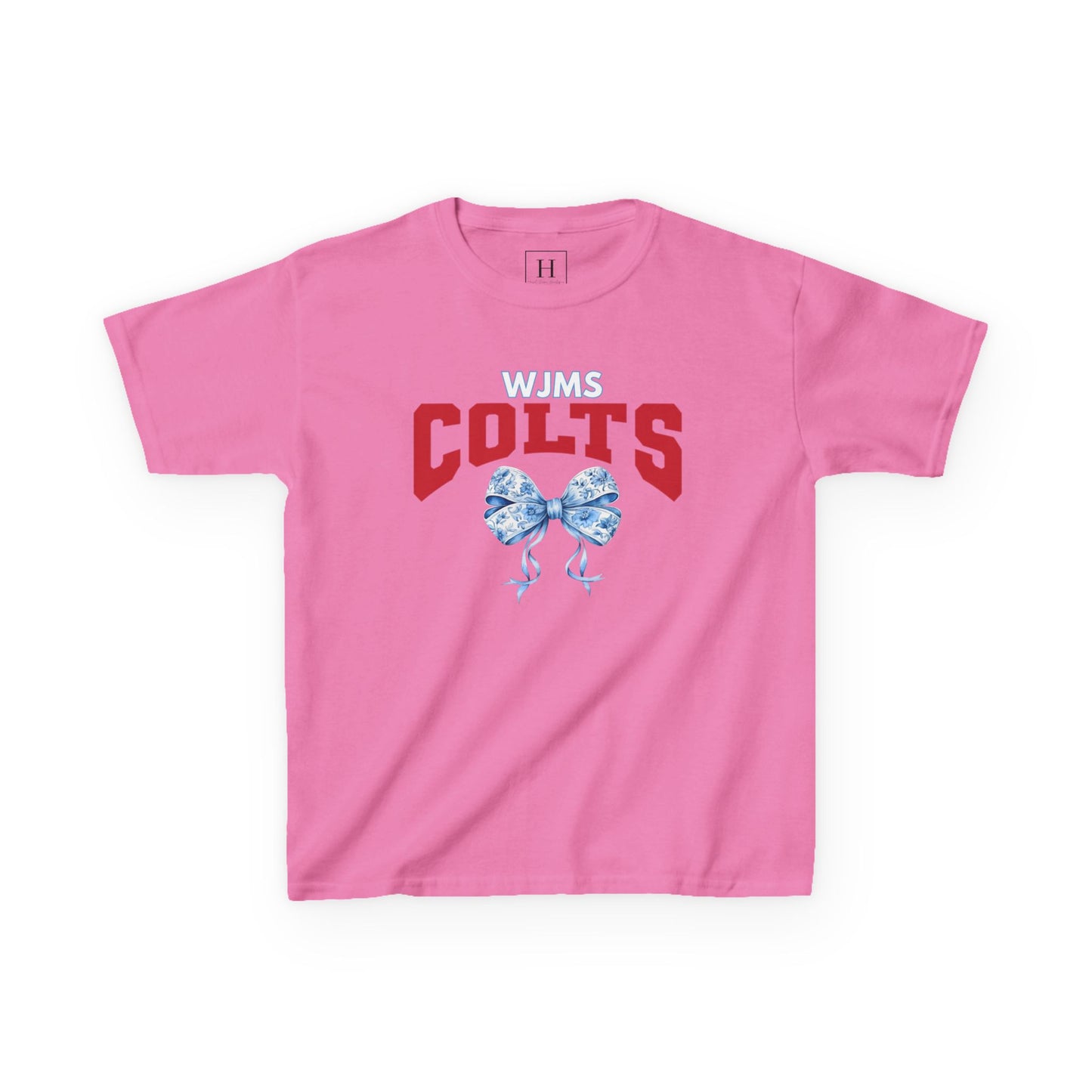 YOUTH - WJMS COLTS Coquette Bow Tee
