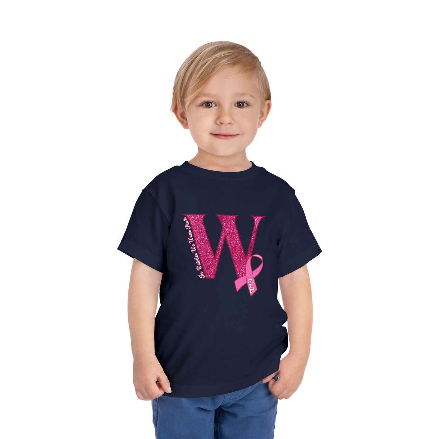 Toddler; West Jessamine (W) In October We Wear Pink; Breast Cancer Awareness - Unisex T-shirt