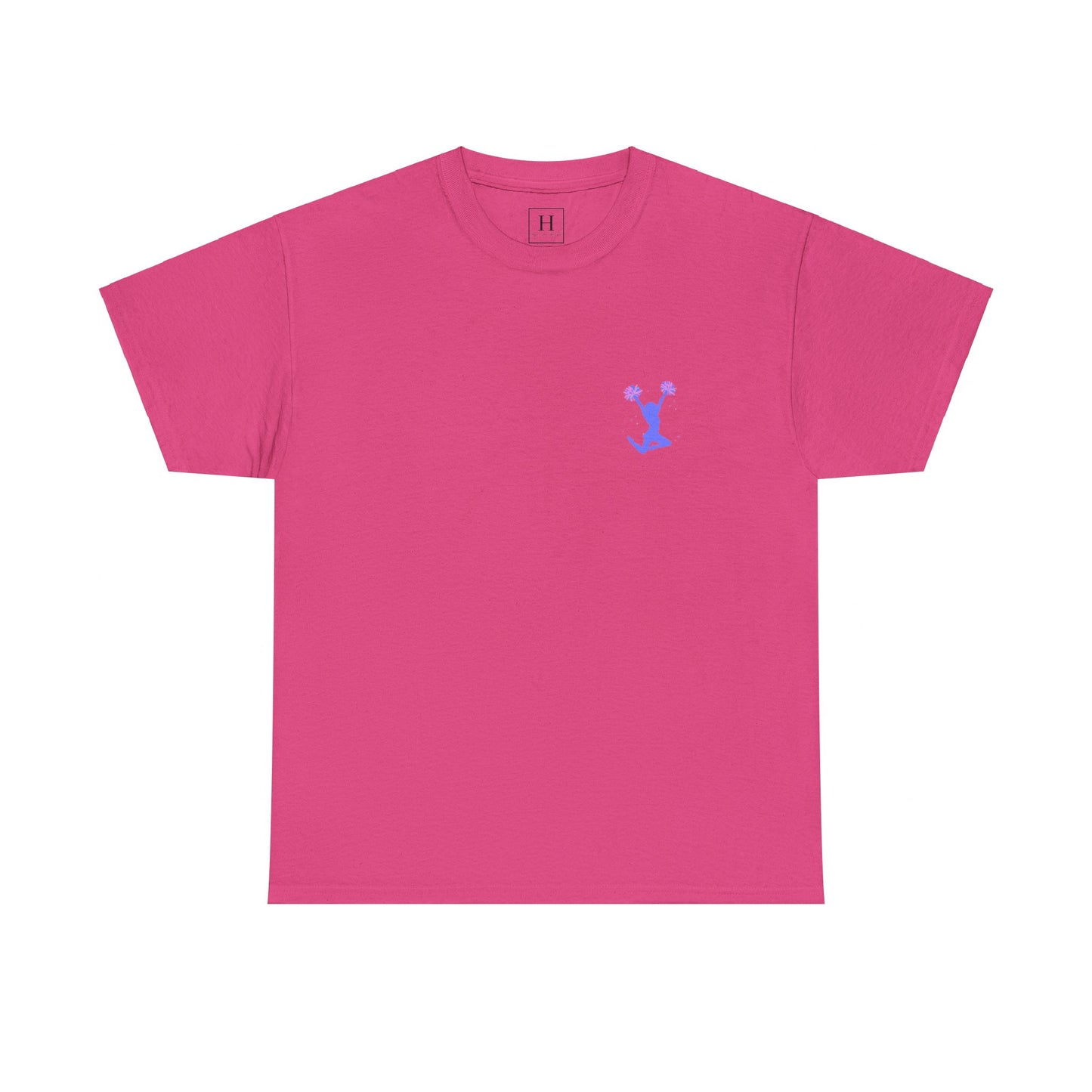 in my cheerleading era front and back cheer adult t-shirt