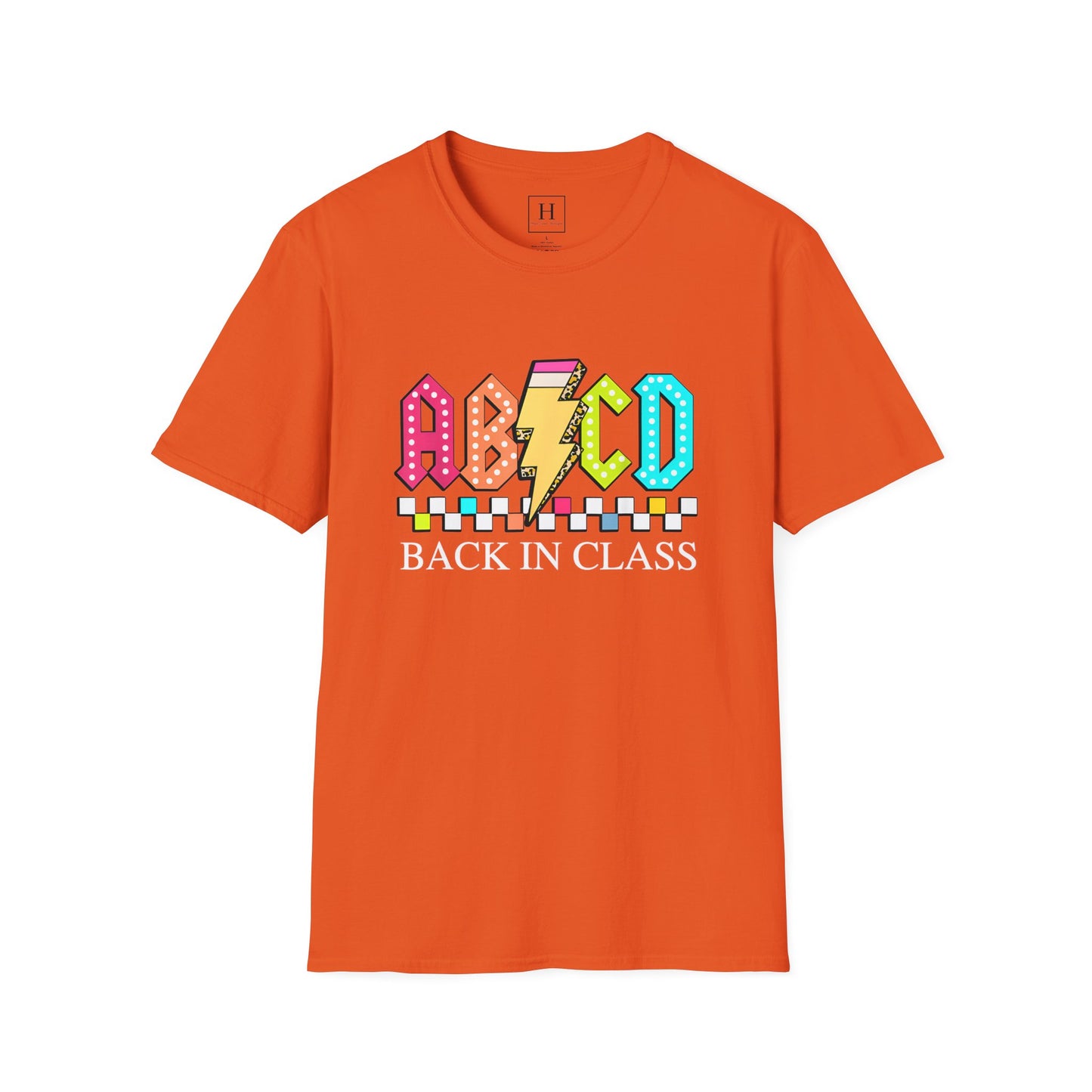 ABCD TOUR Teacher T-Shirt (Front & Back)