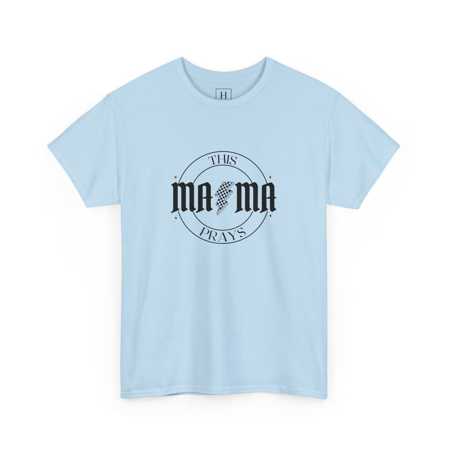 This Mama Prays Christian Short Sleeve Tee