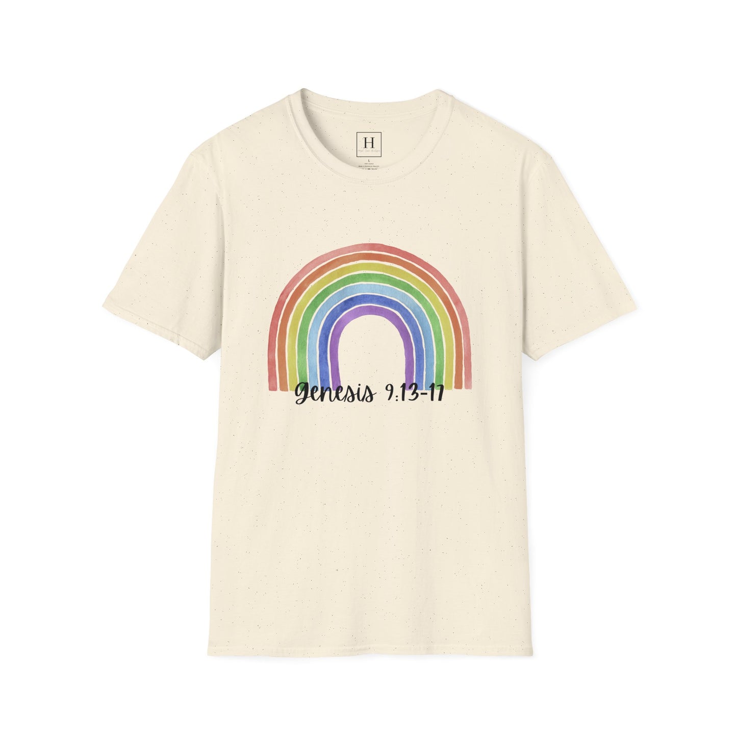 Rainbow Genesis 13 Christian T-shirt