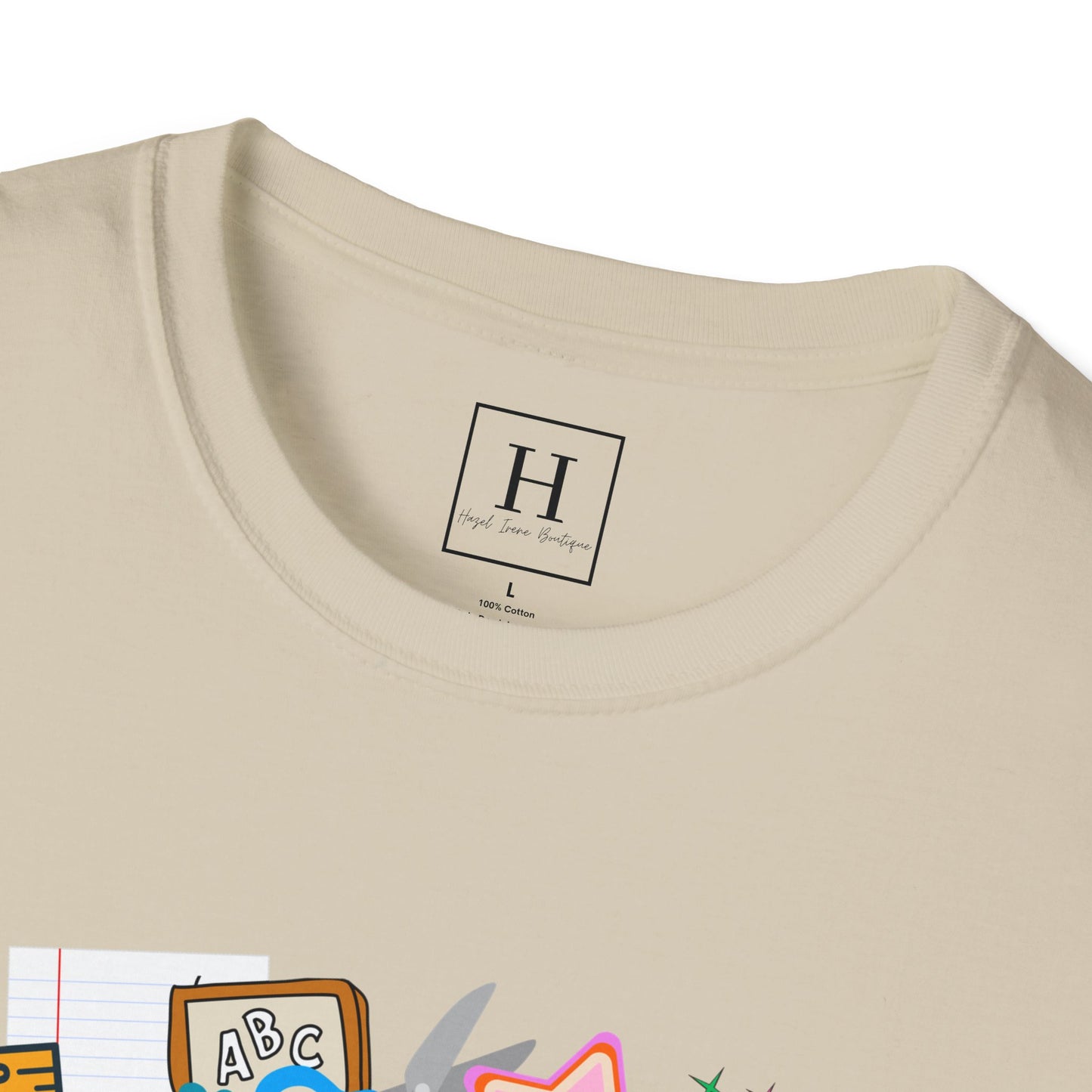 Retro Teacher T-Shirt (Front Only)