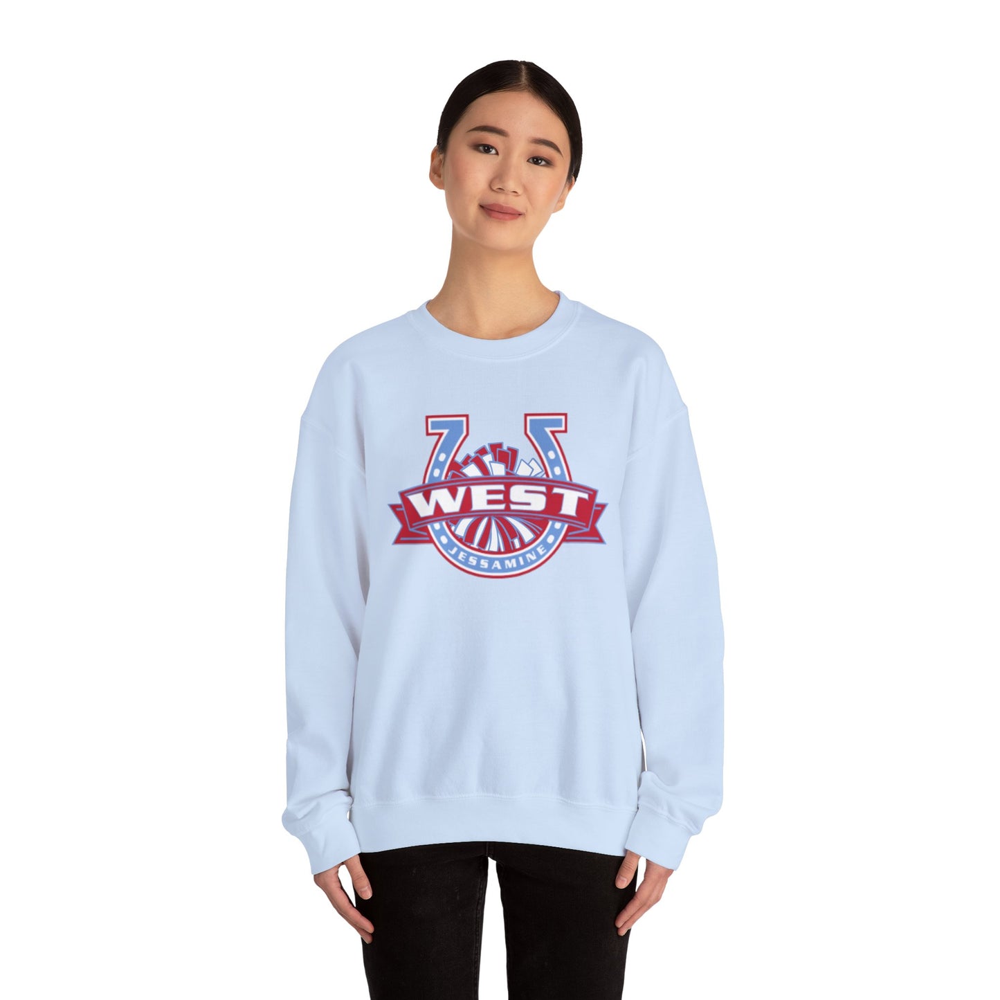 West Jessamine Horseshoe Logo w/ Pom Sweatshirt