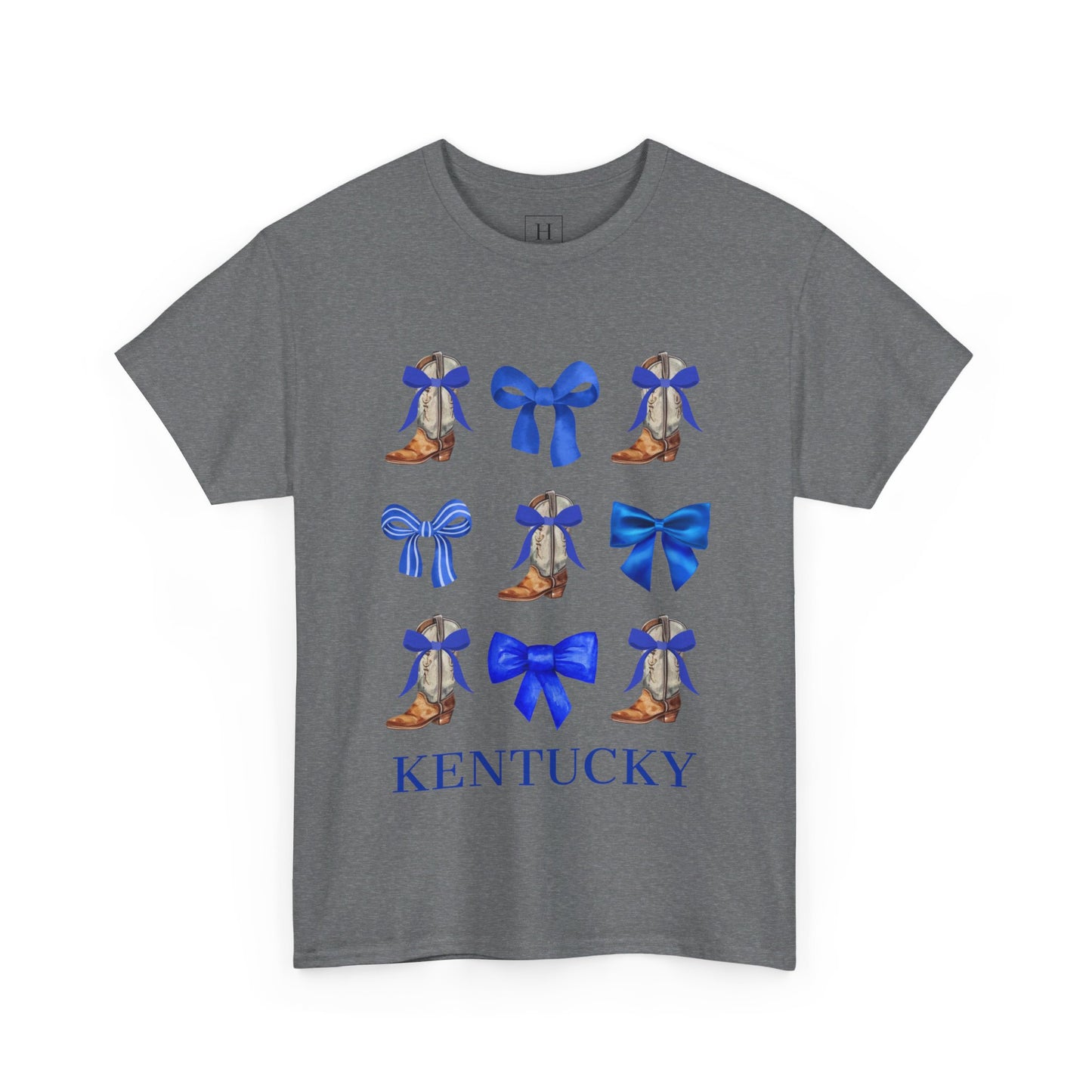 Kentucky Wildcats Coquette Bow and Cowgirl Boots Shirt