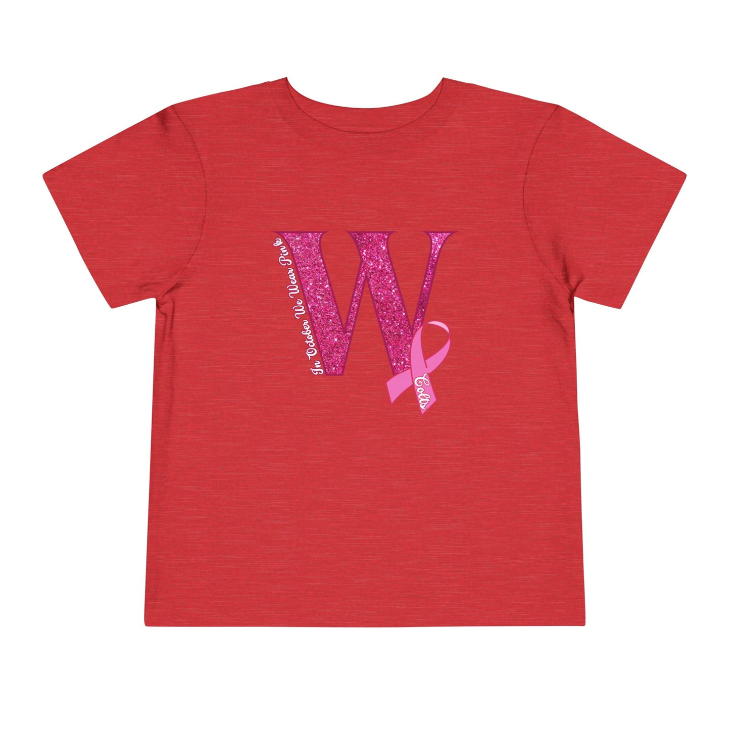 Toddler; West Jessamine (W) In October We Wear Pink; Breast Cancer Awareness - Unisex T-shirt