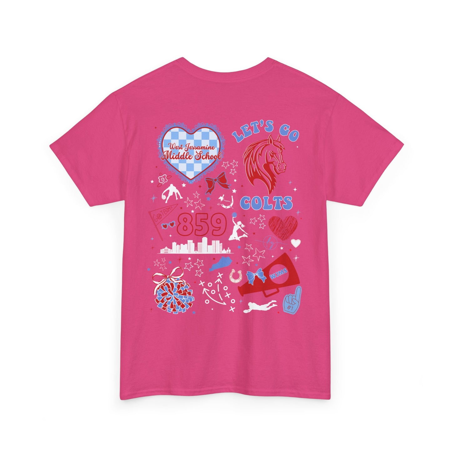 WJMS HEART COQUETTE GO COLTS (FRONT & BACK)