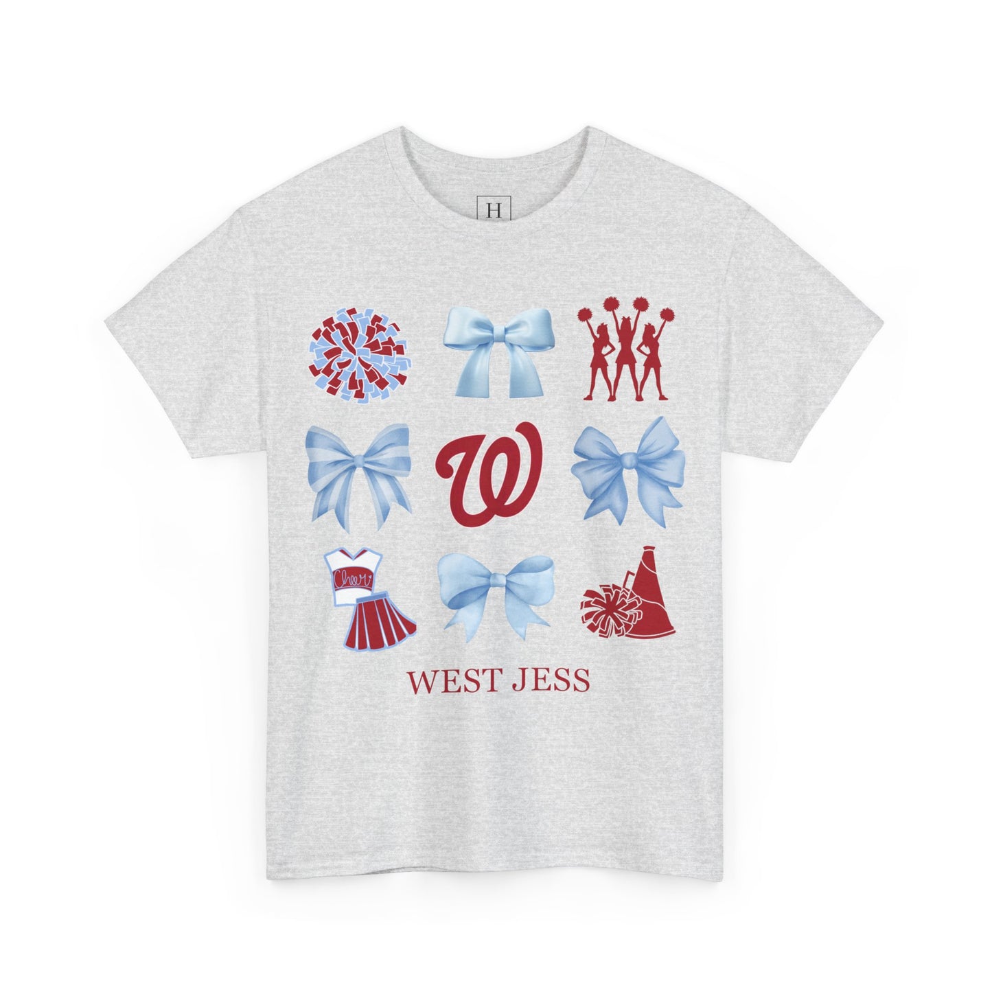 West Jessamine Cheer Coquette Bows Unisex Tee