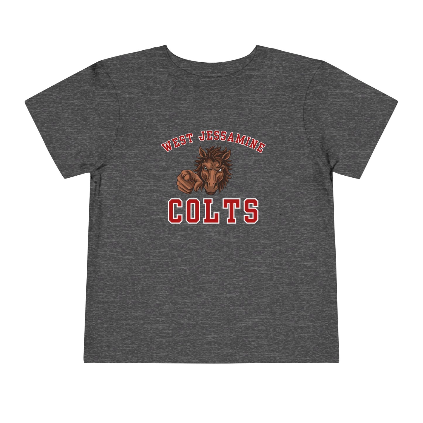 Toddler; West Jessamine Colts Mascot - Unisex T-shirt