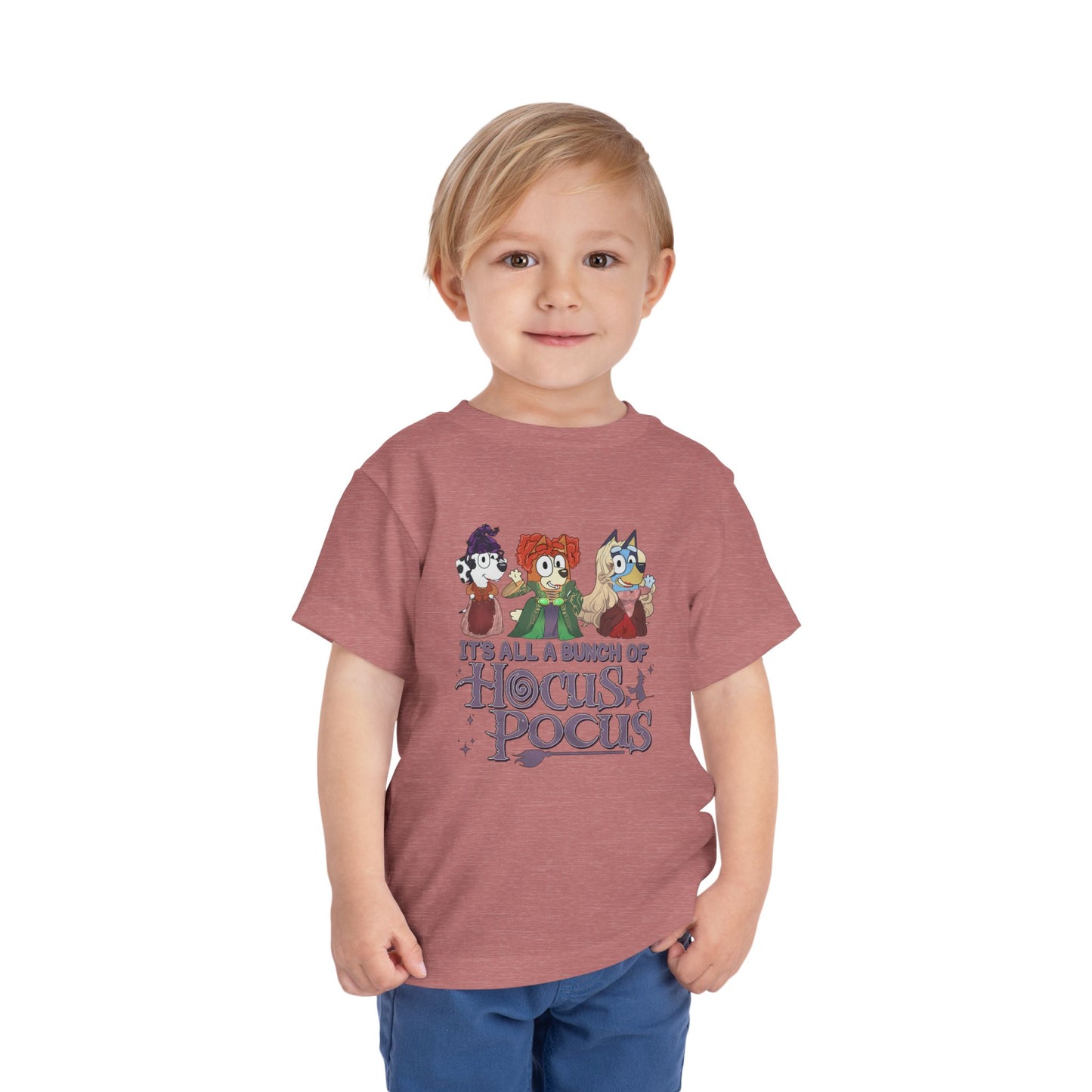 Toddler Bluey Hocus Pocus Halloween T-shirt
