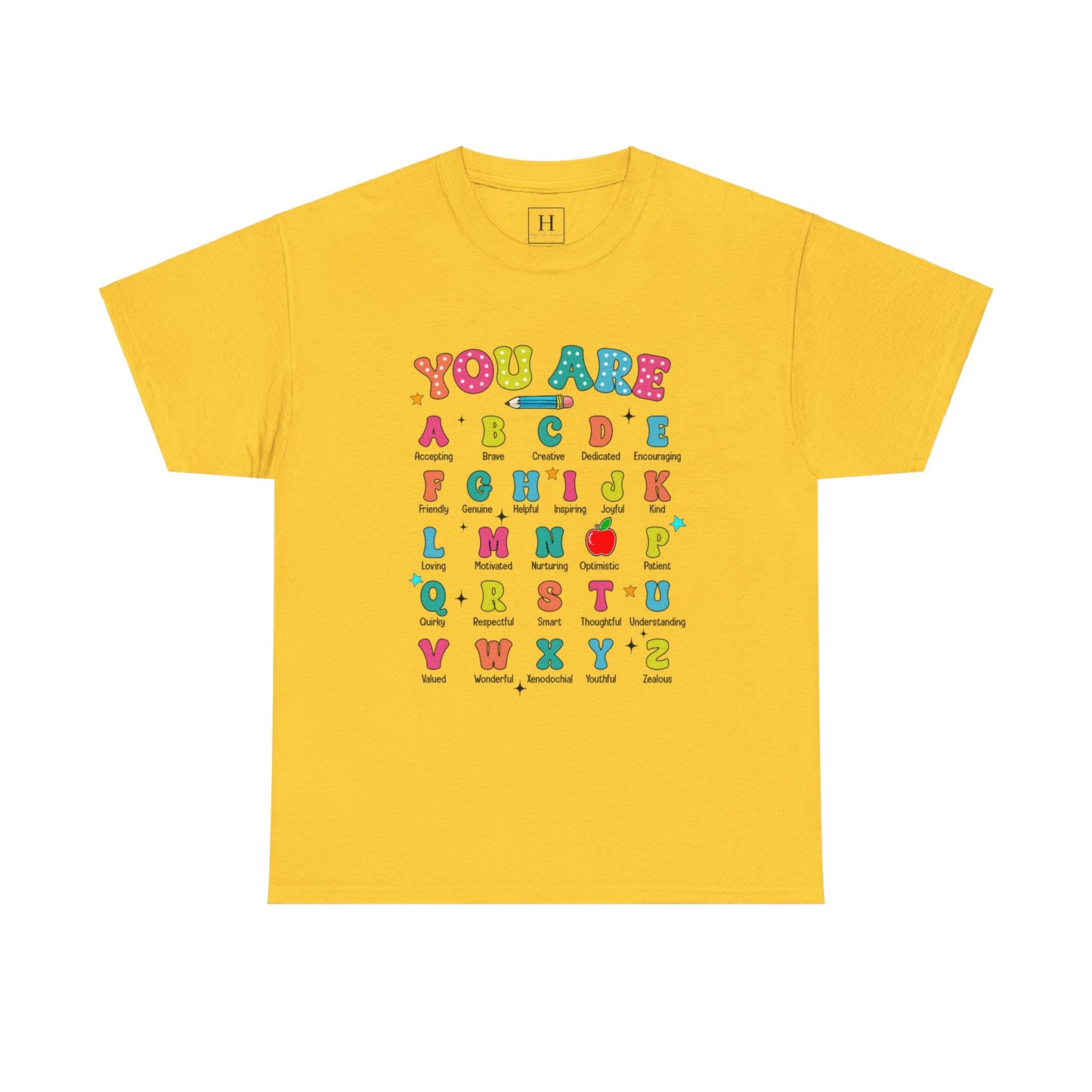 You Are A-Z Teacher T-Shirt
