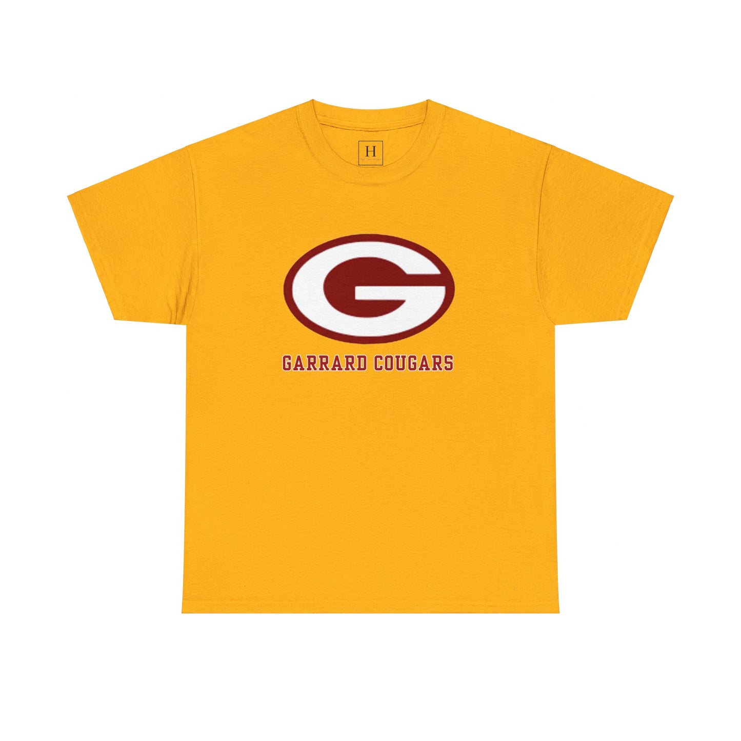 GMS Garrard Middle School Cougars T-Shirt (Front Only)