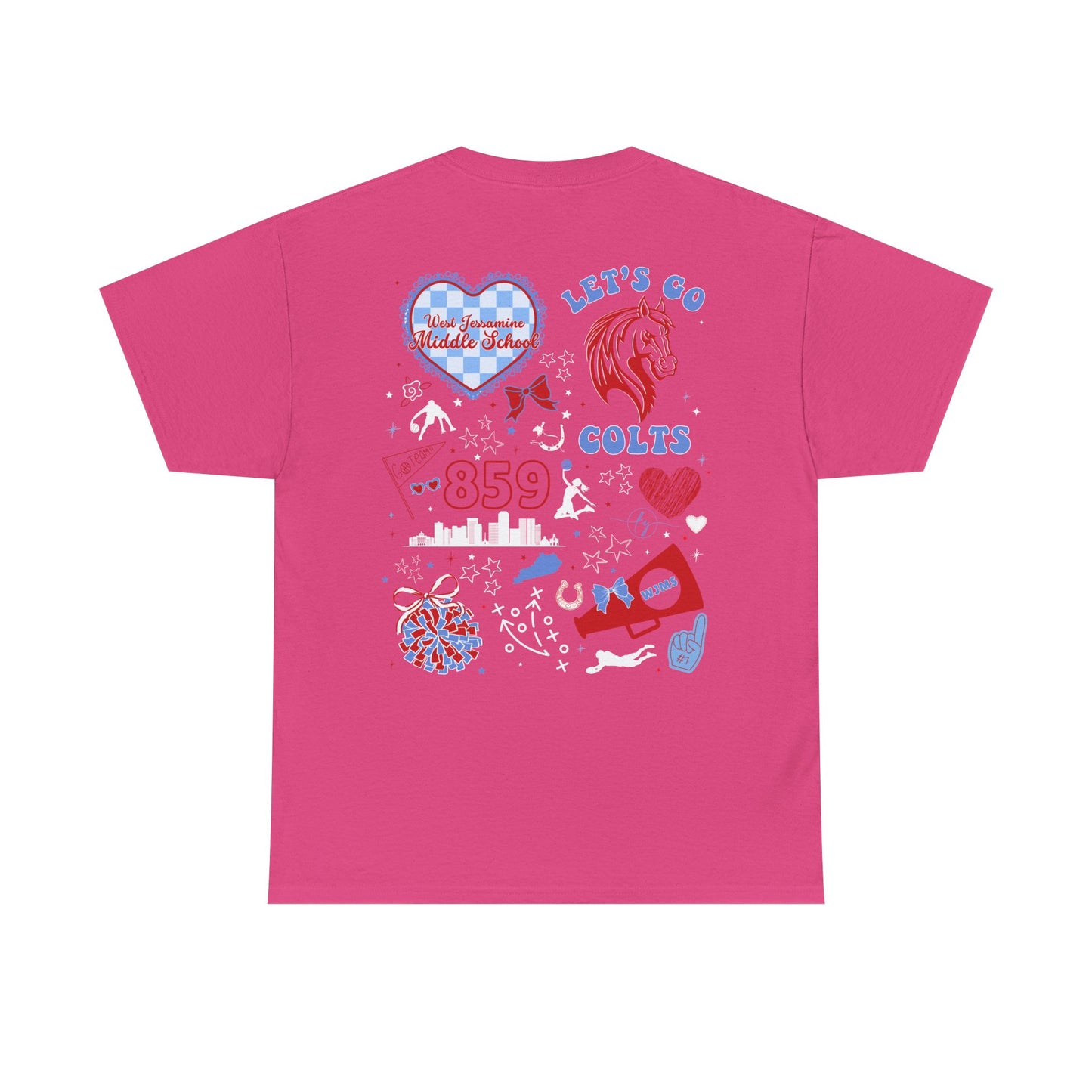 WJMS HEART COQUETTE GO COLTS (FRONT & BACK)