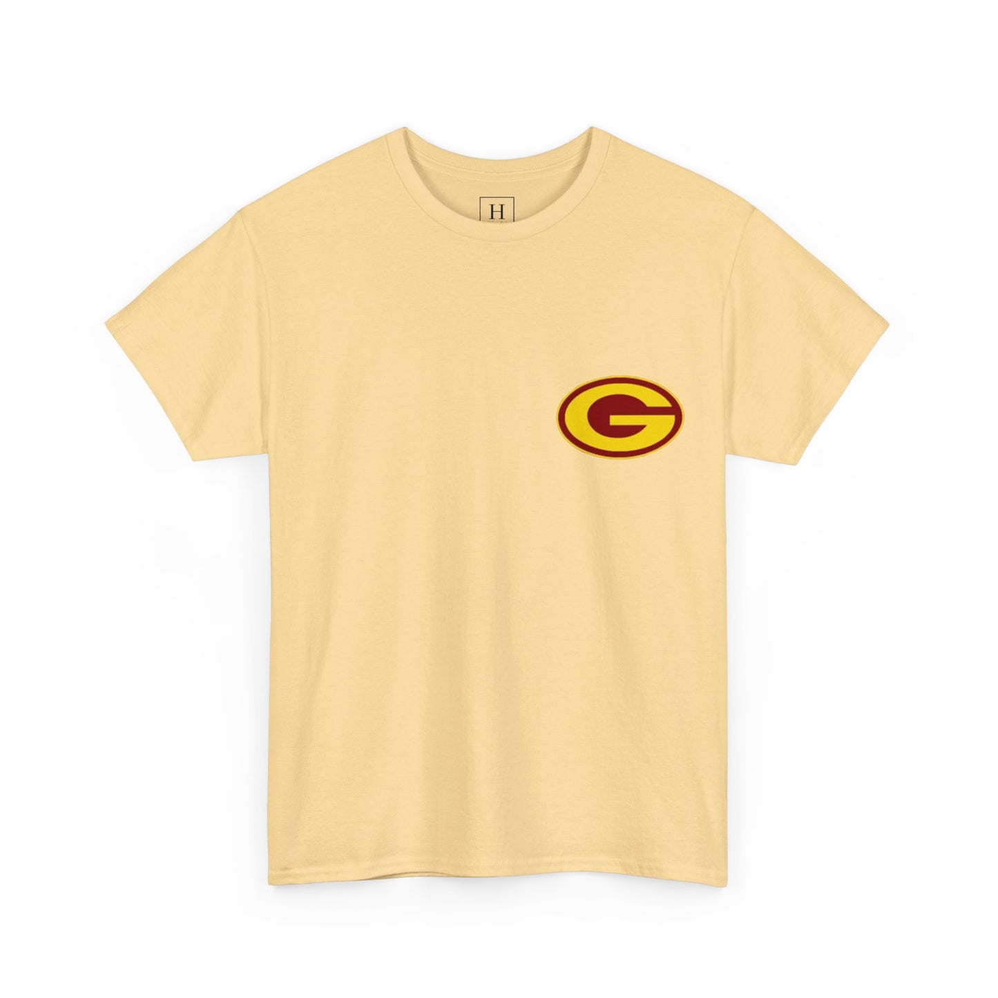 Garrard County High School Golden Lions Pride T-Shirt (Front & Back)