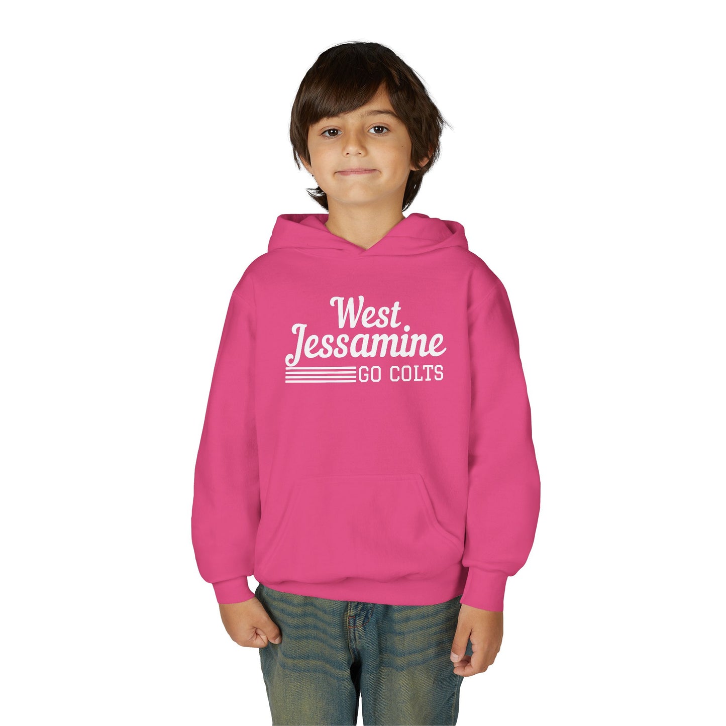 Youth Crewneck HOODIE - West Jessamine Colts - Unisex