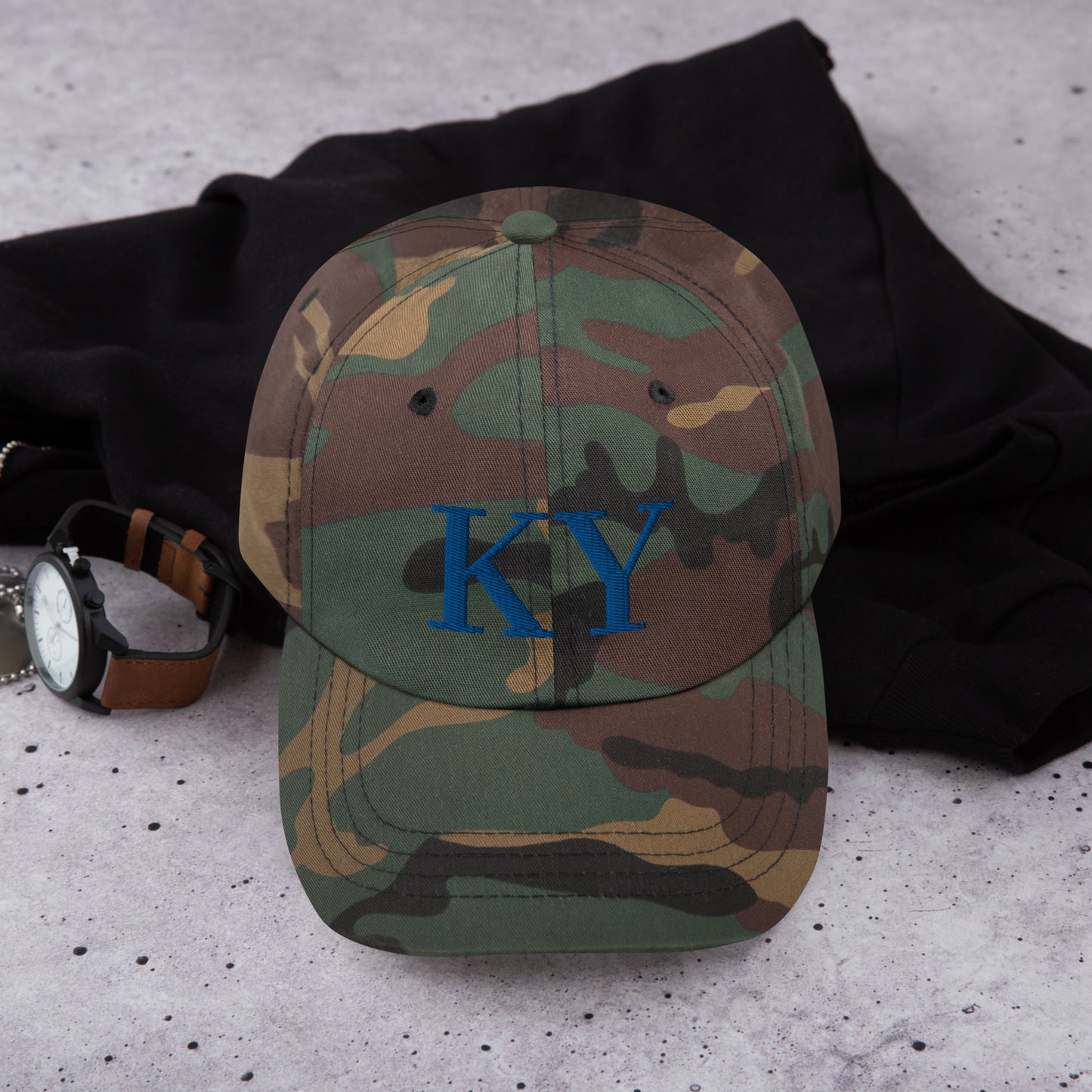 Embroidered KY Baseball Hat