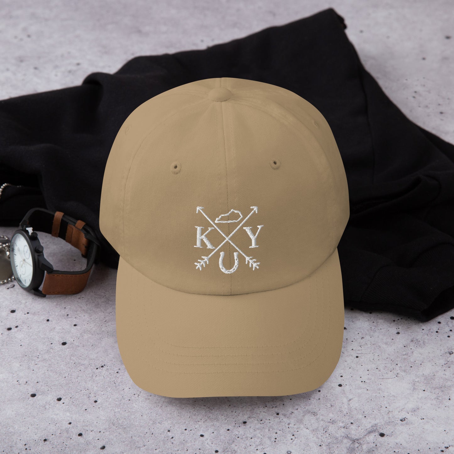 Embroidered Kentucky Baseball Hat