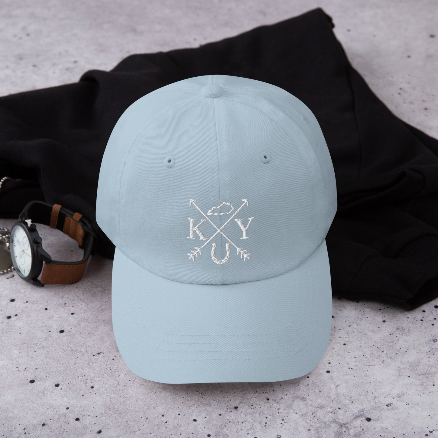 Embroidered Kentucky Baseball Hat
