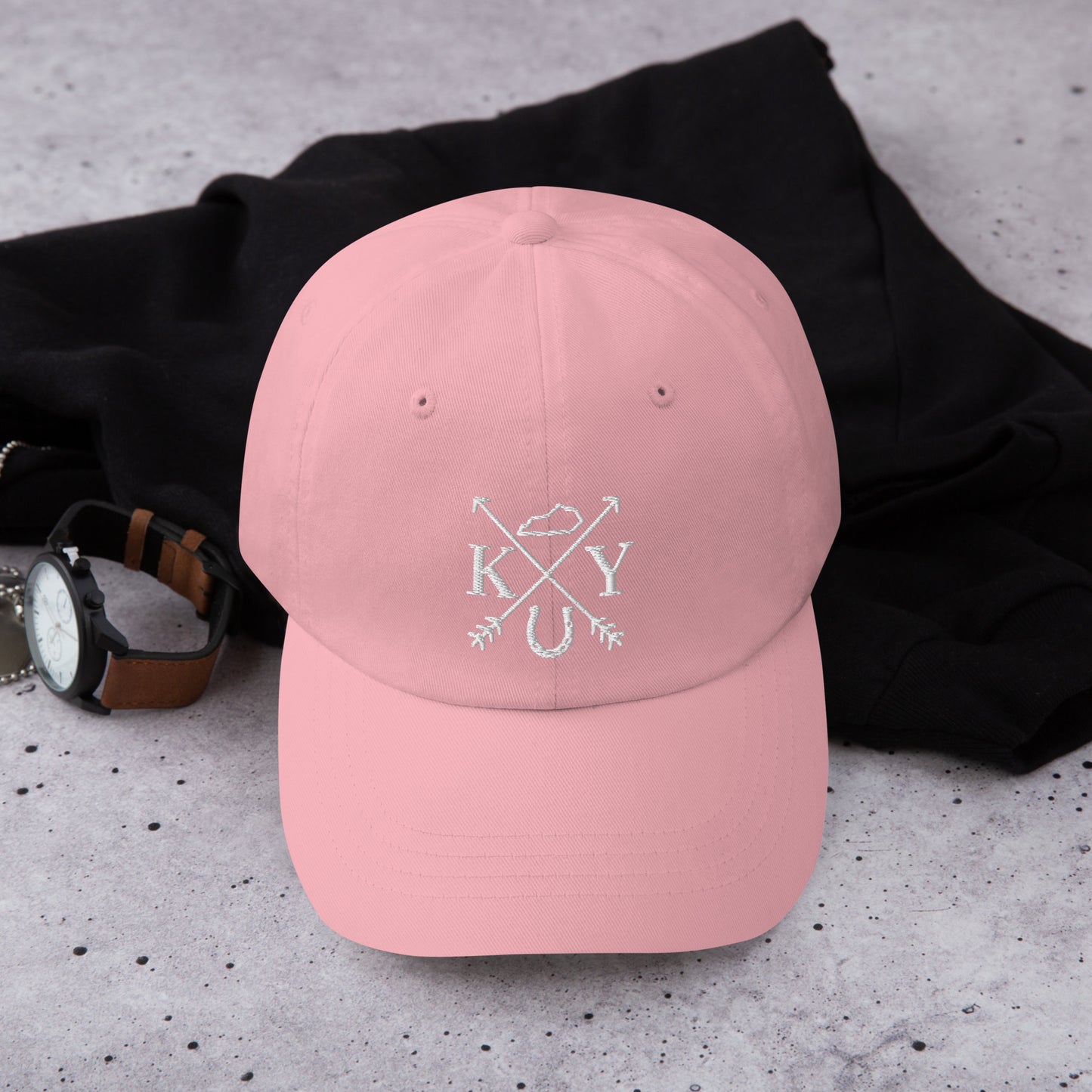 Embroidered Kentucky Baseball Hat