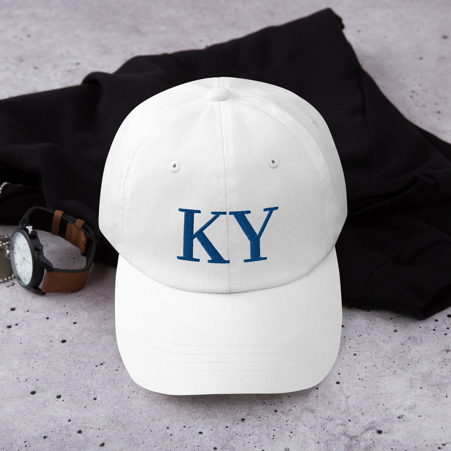 Embroidered KY Baseball Hat