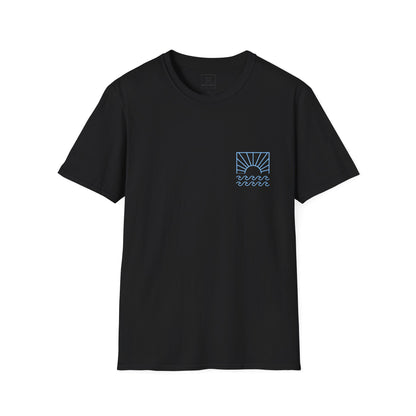 be the light christian bible blue (front and back)