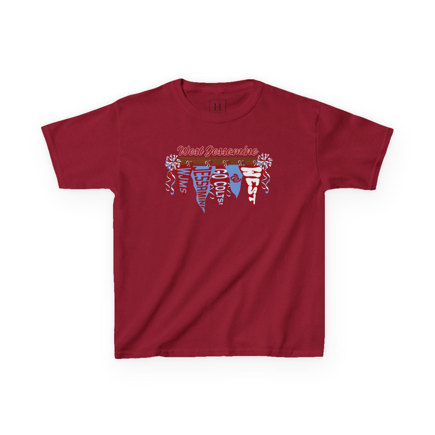 YOUTH --- WJMS : West Jessamine Pennant Flags - Unisex Shirt